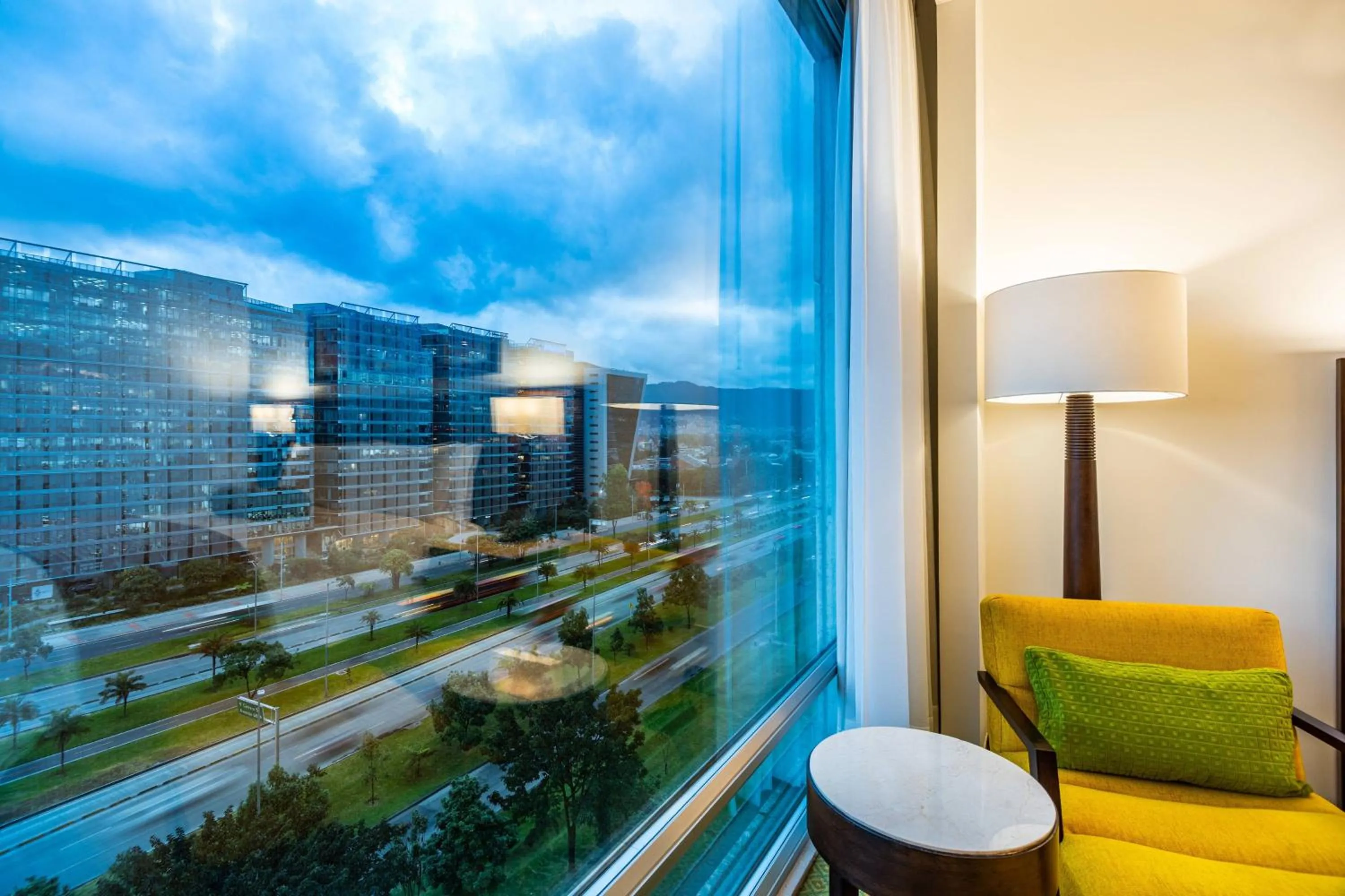 Bedroom in Bogotá Marriott Hotel
