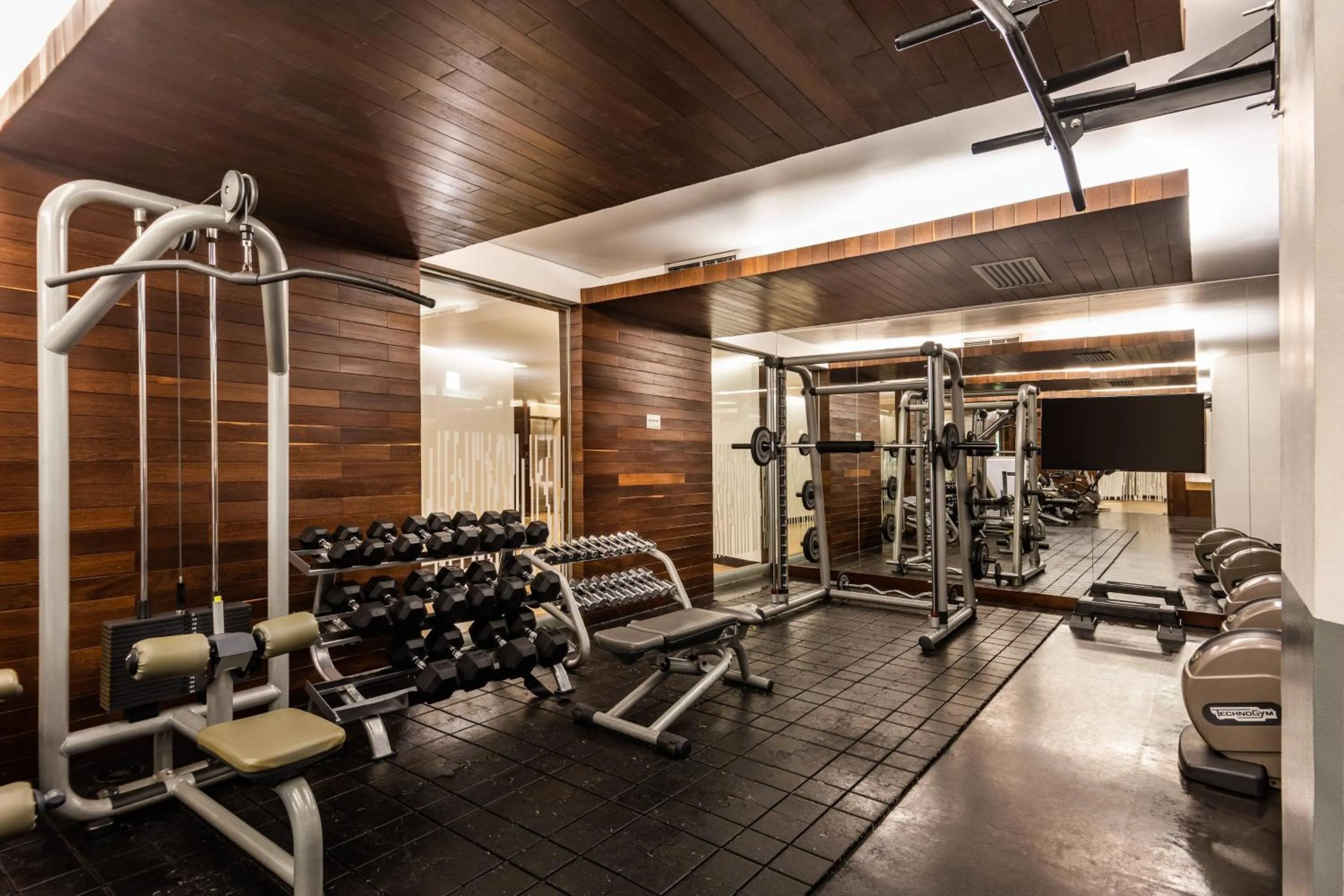 Fitness centre/facilities in Bogotá Marriott Hotel