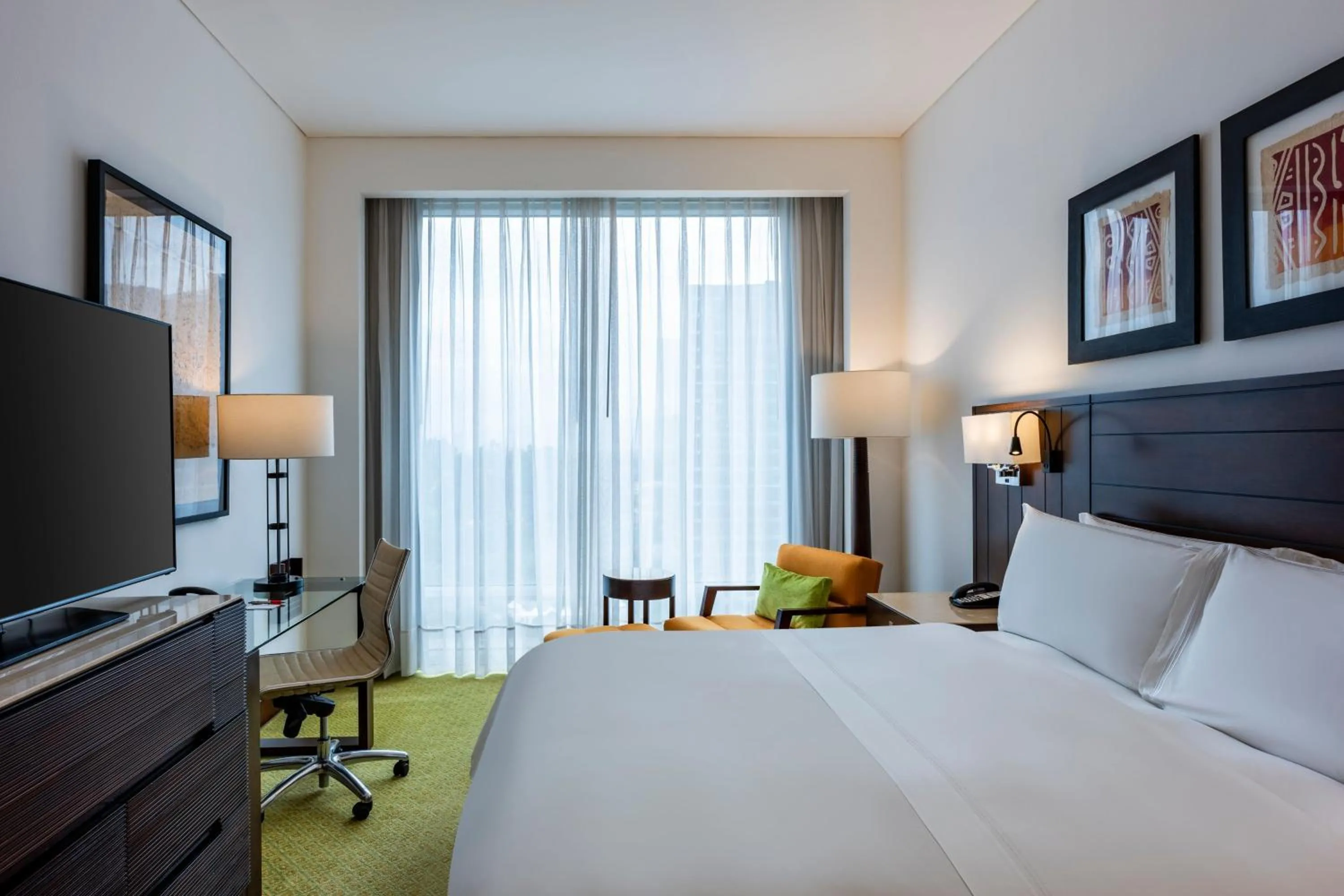 Bedroom, Bed in Bogotá Marriott Hotel