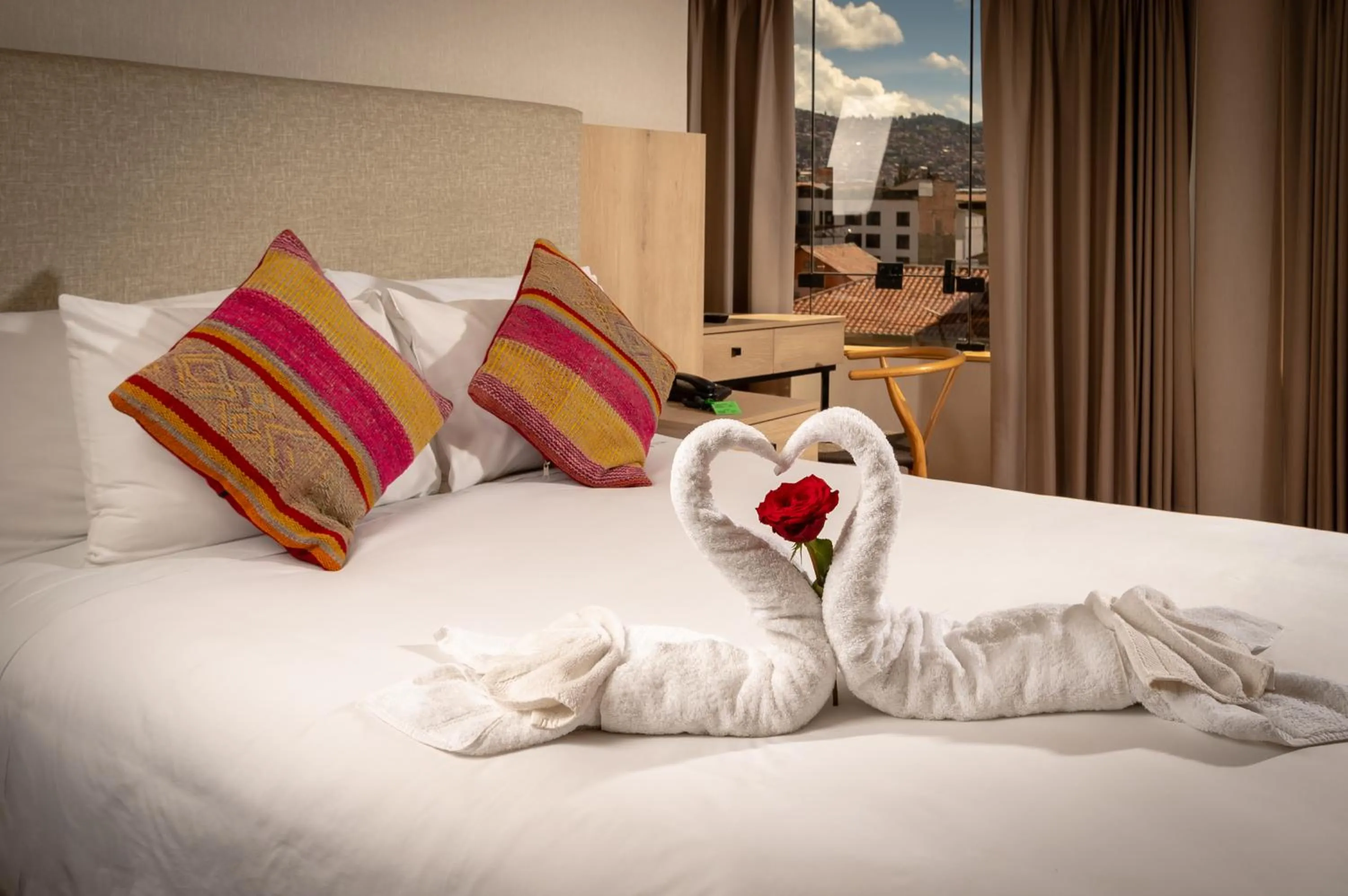 Bedroom, Bed in Torre Dorada Cusco