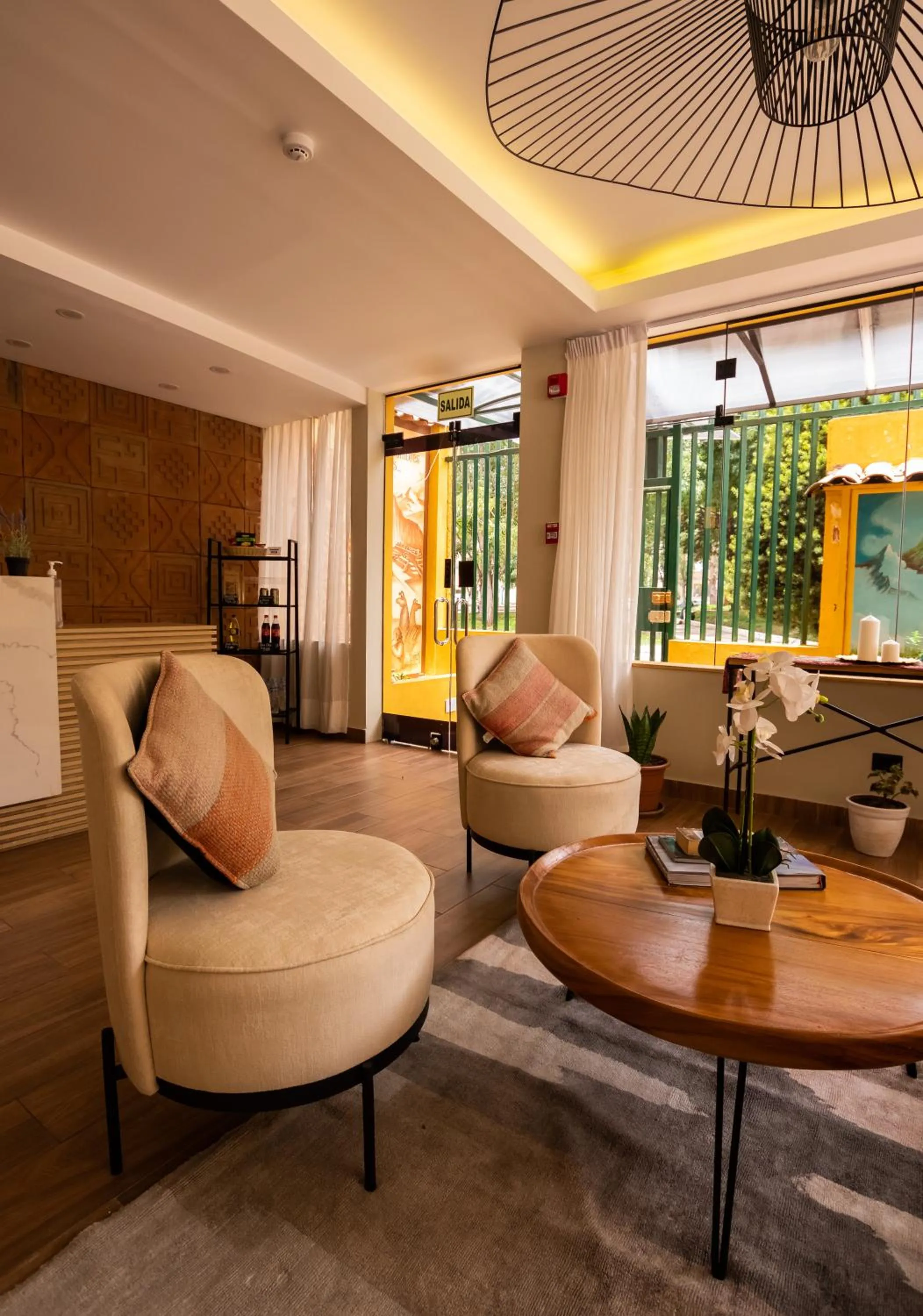 Living room in Torre Dorada Cusco