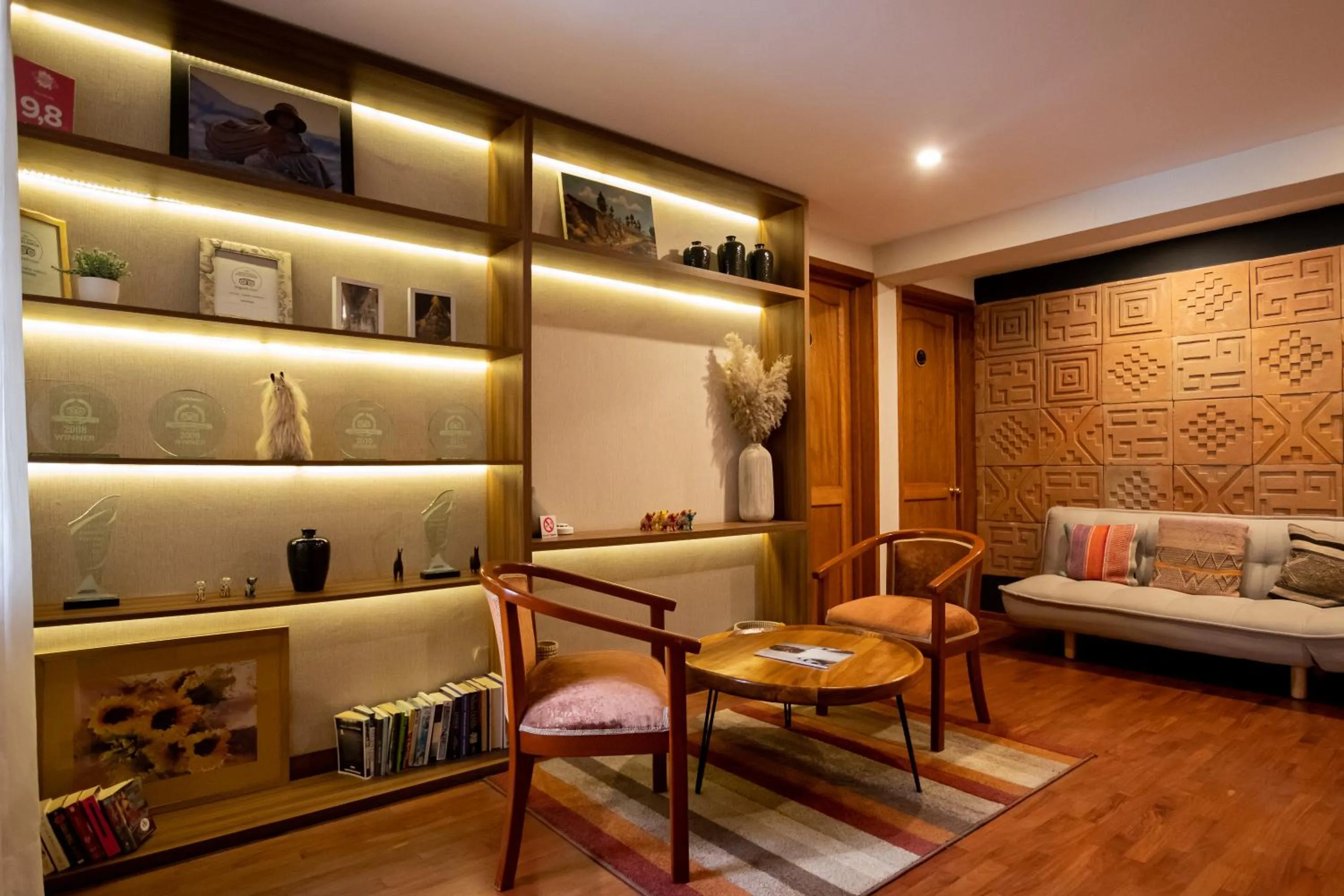 Living room in Torre Dorada Cusco