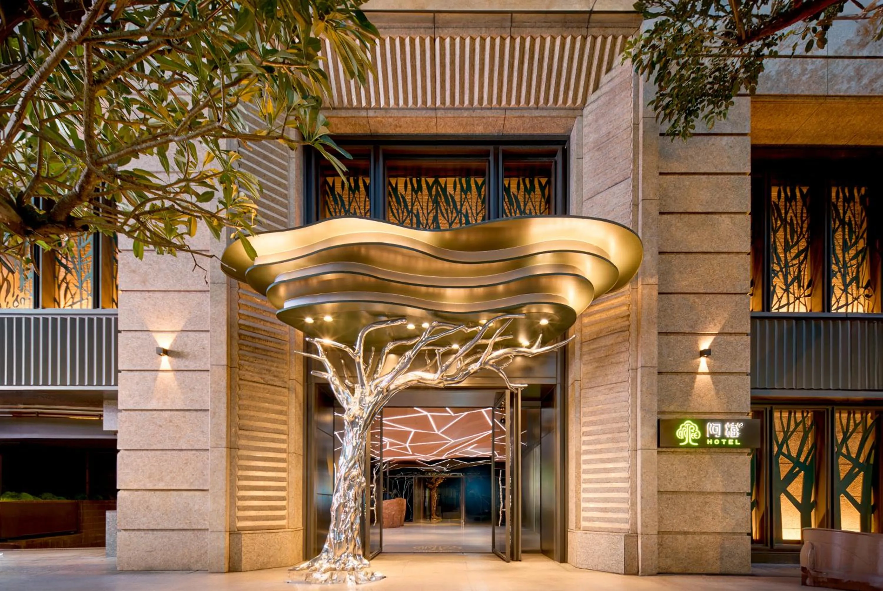 Property building in arTree hotel