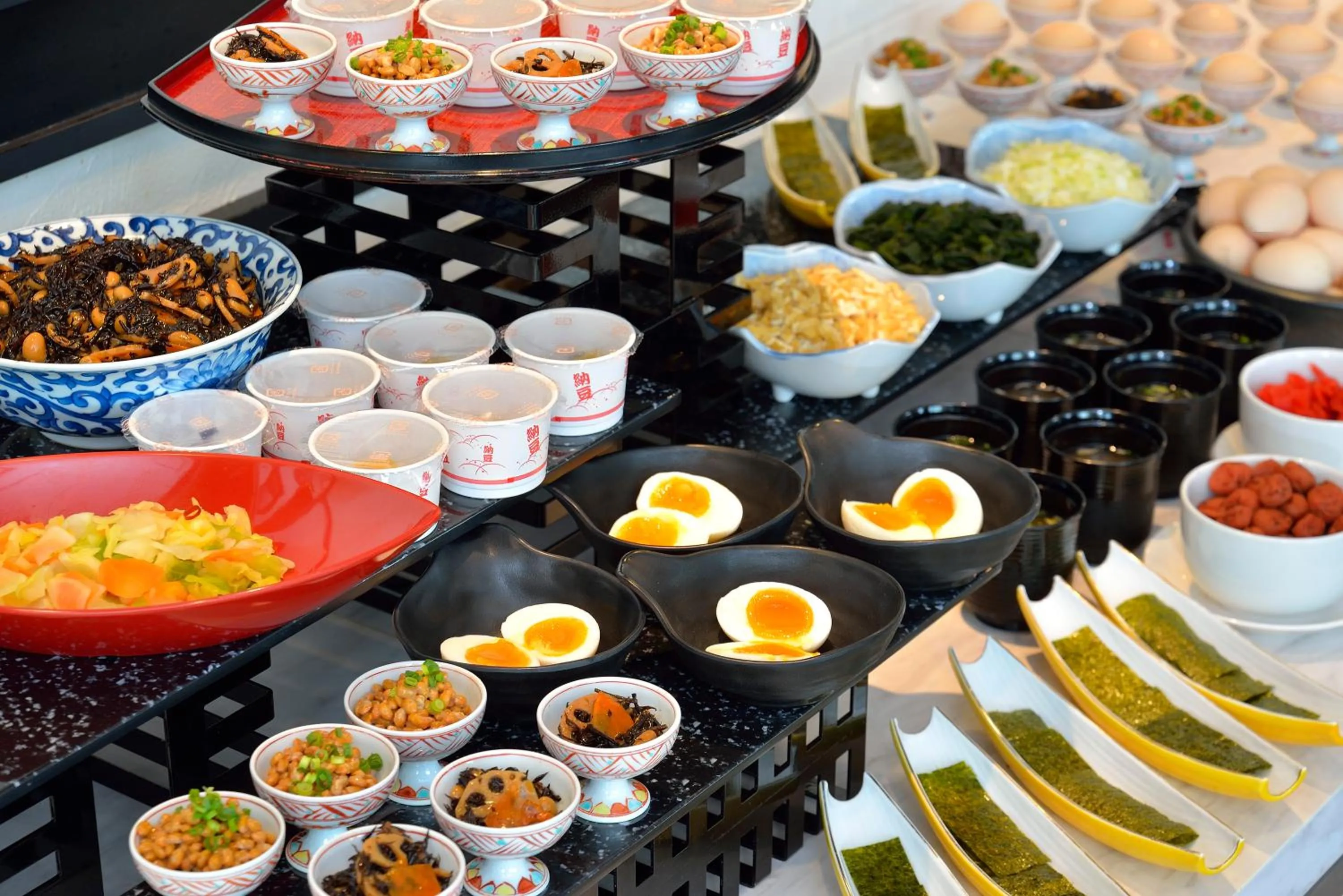 Buffet breakfast in Yokohama Sakuragicho Washington Hotel