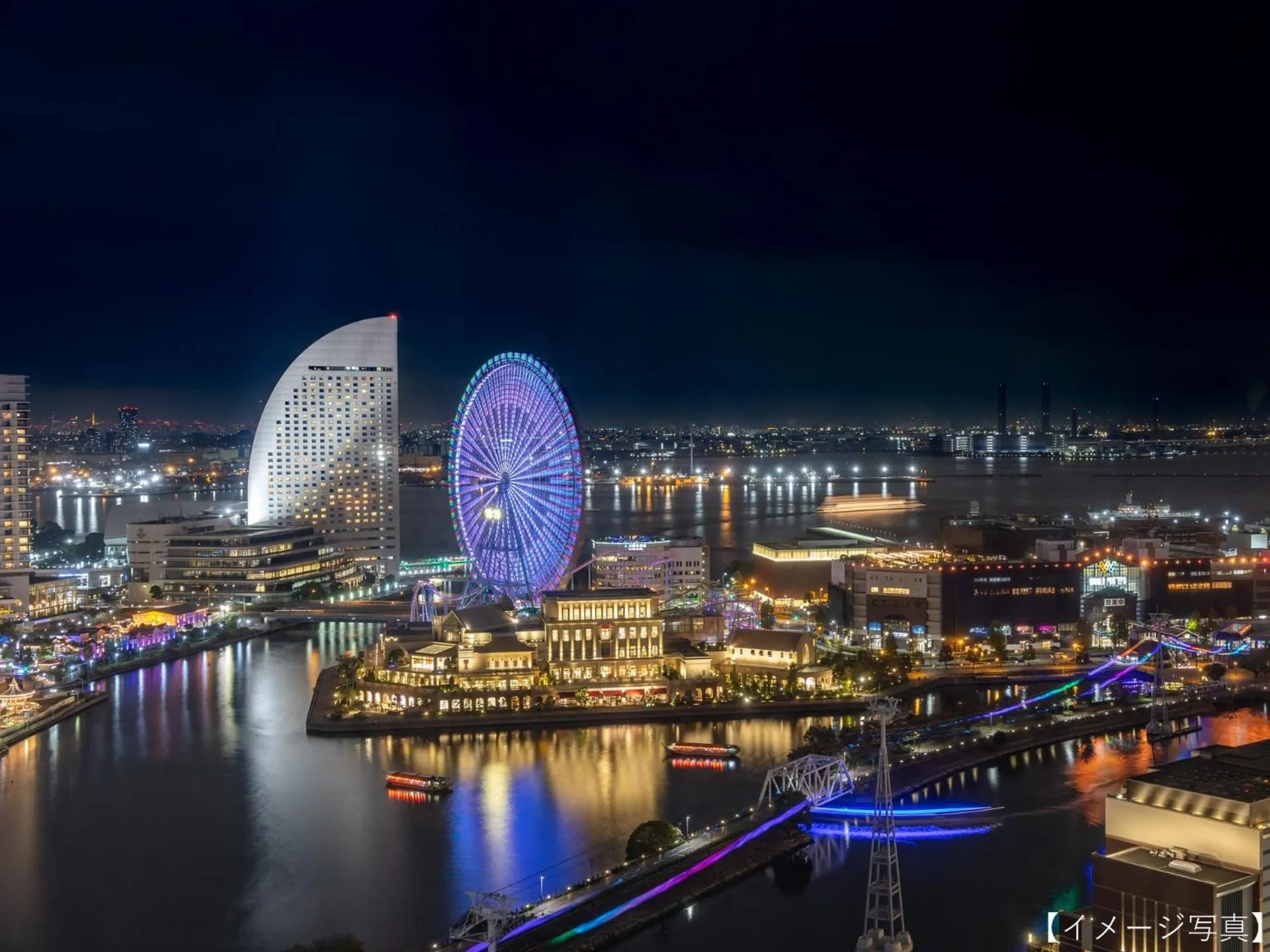 Sea view in Yokohama Sakuragicho Washington Hotel