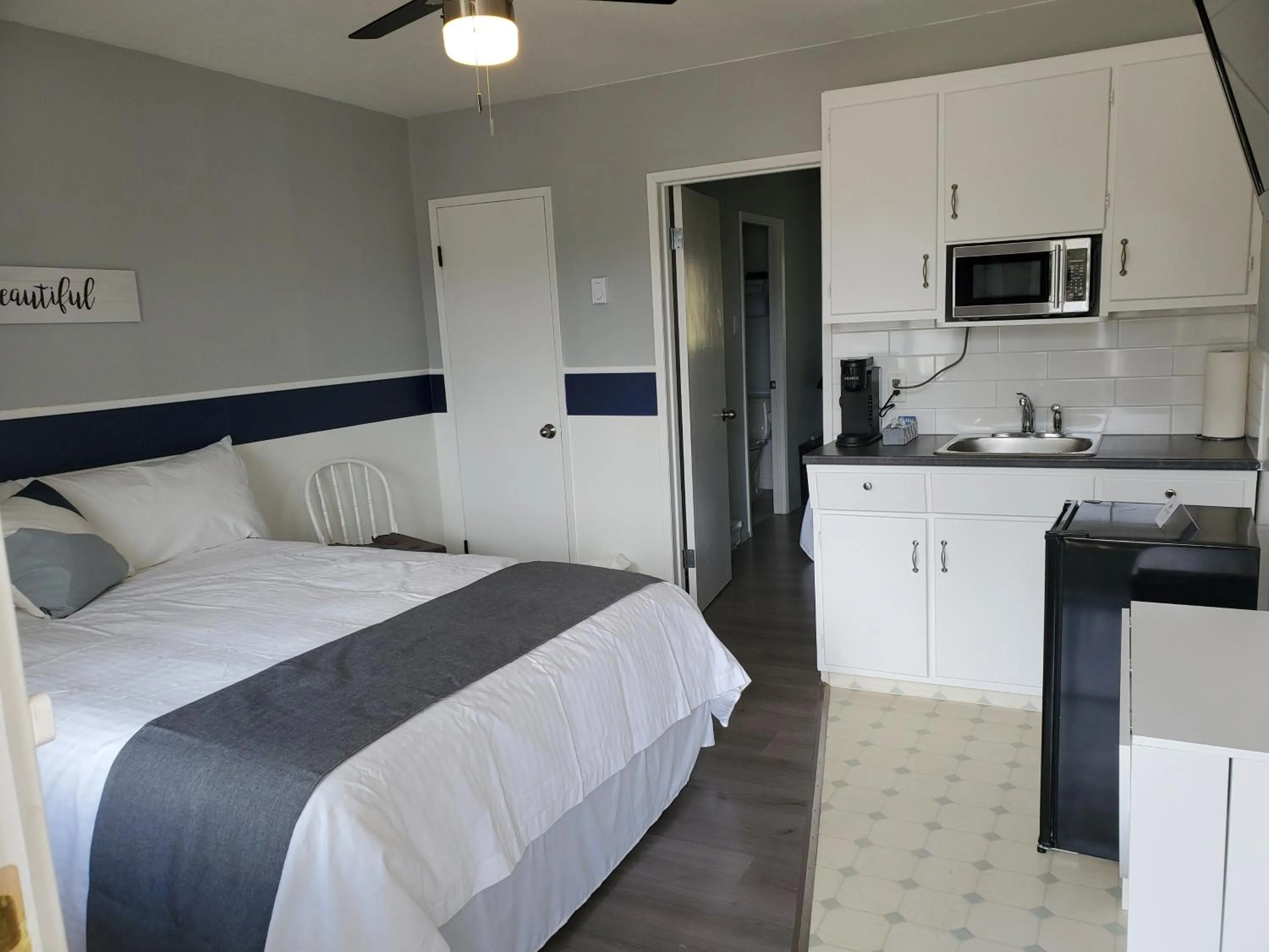 Bed in Celadon Lodge