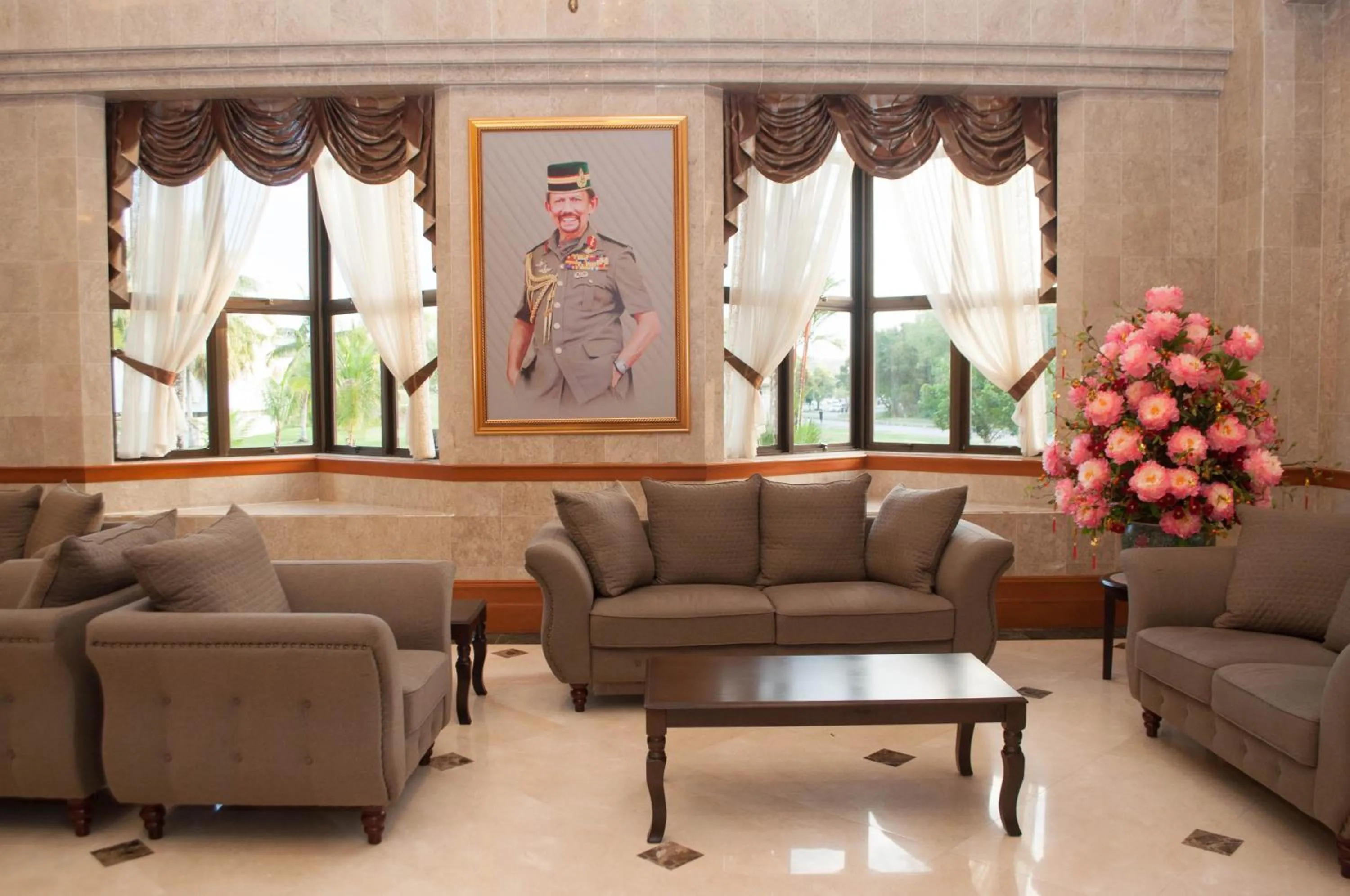 Lobby or reception in Mulia Hotel