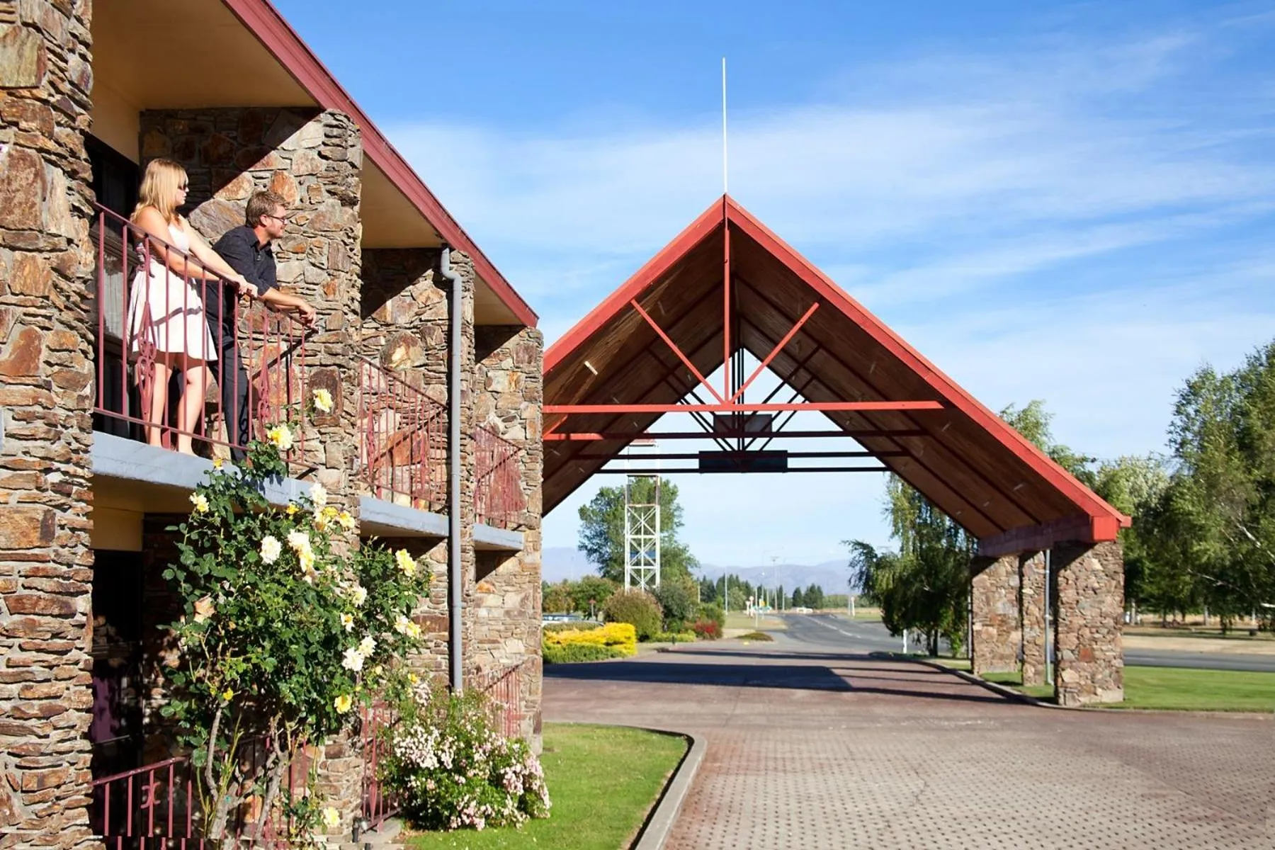 Facade/entrance in Distinction Mackenzie Country Hotel