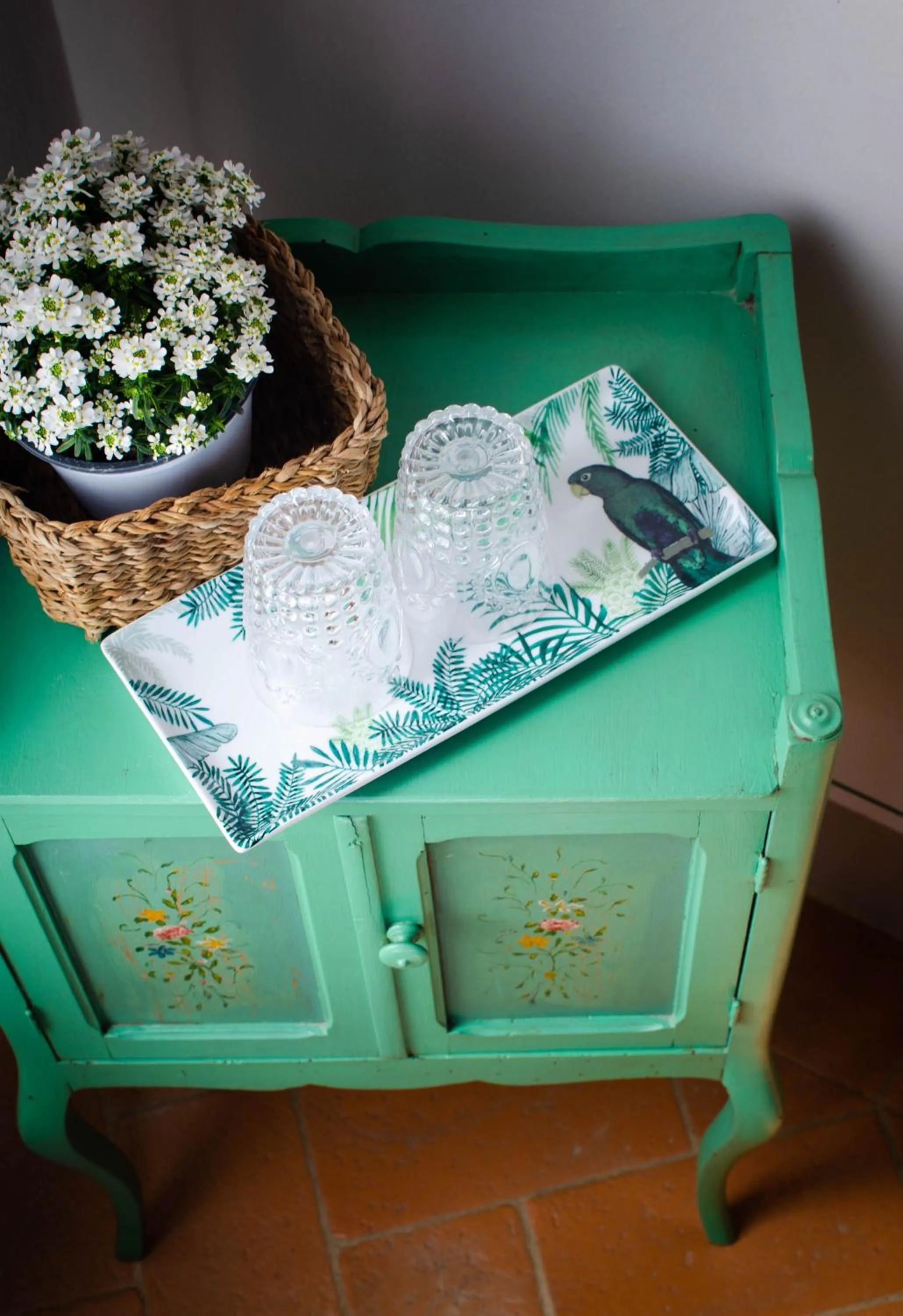 Decorative detail in Dimora Dell'Erbe Rooms