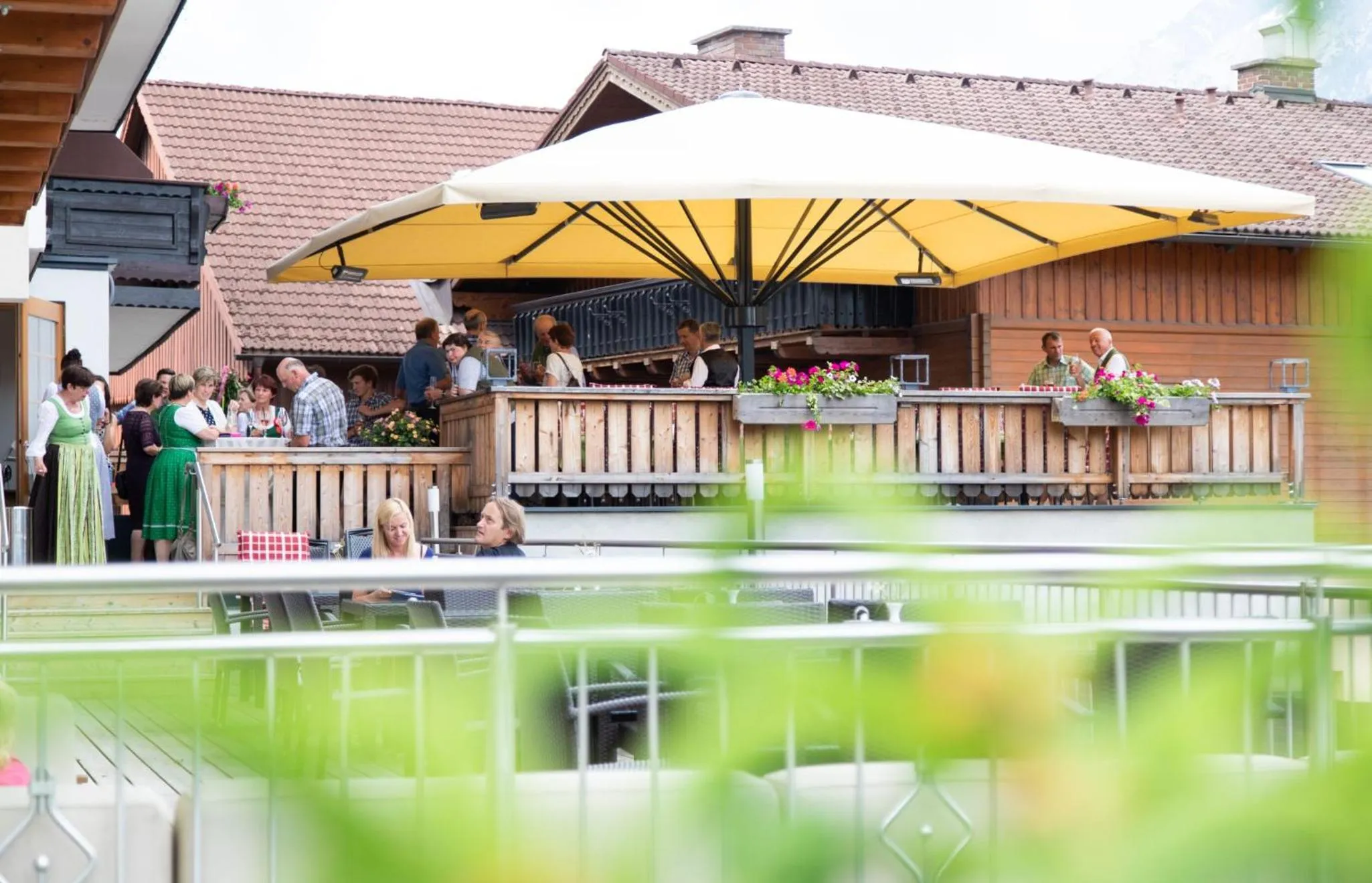 Balcony/Terrace in Felsners Hotel & Restaurant
