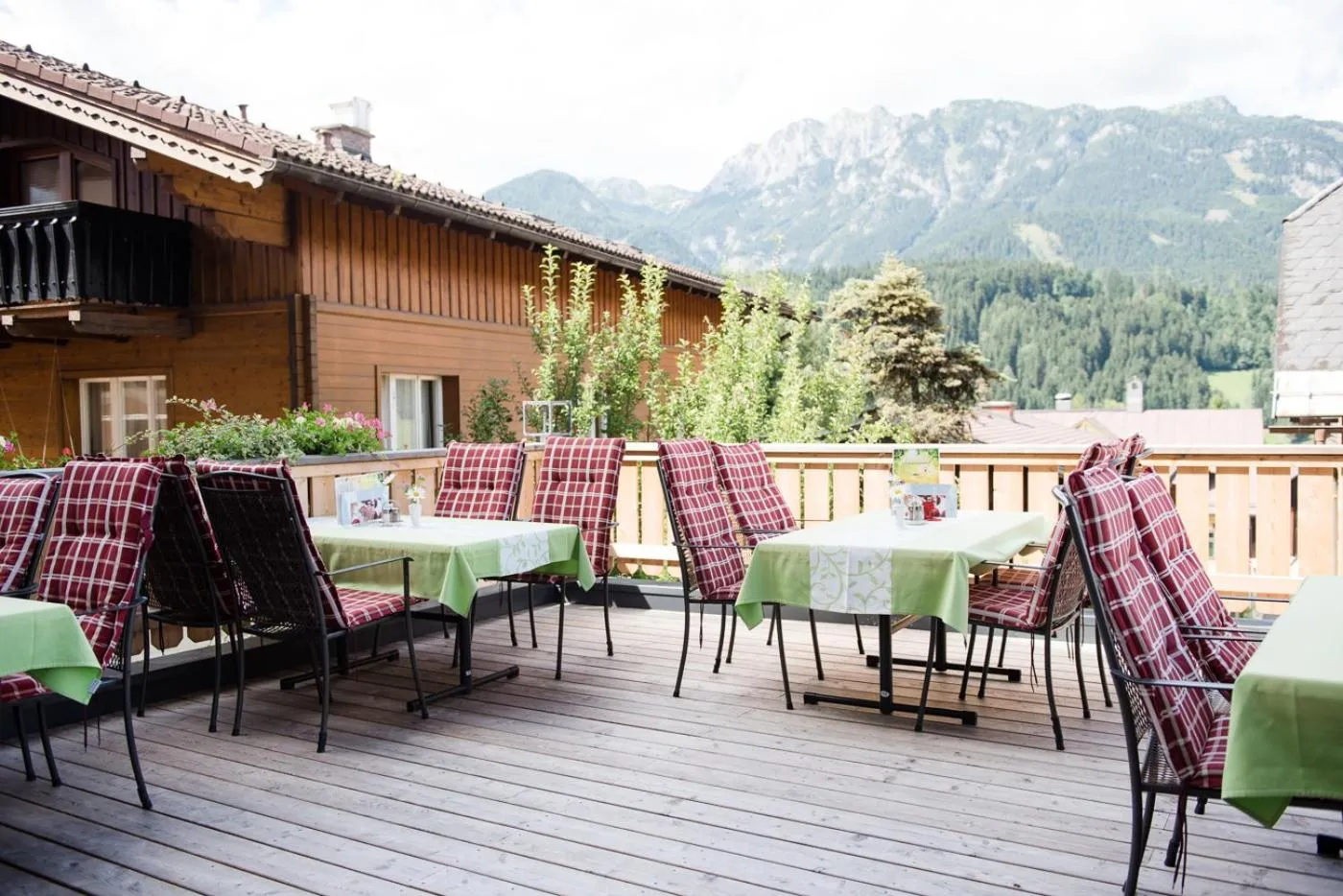 Balcony/Terrace in Felsners Hotel & Restaurant