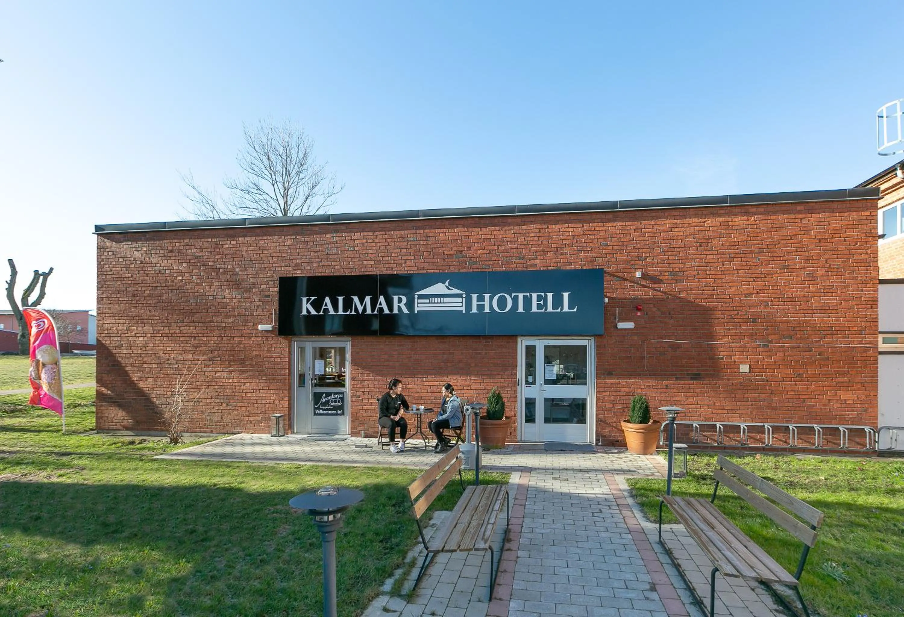 Facade/entrance in Kalmar Hotell