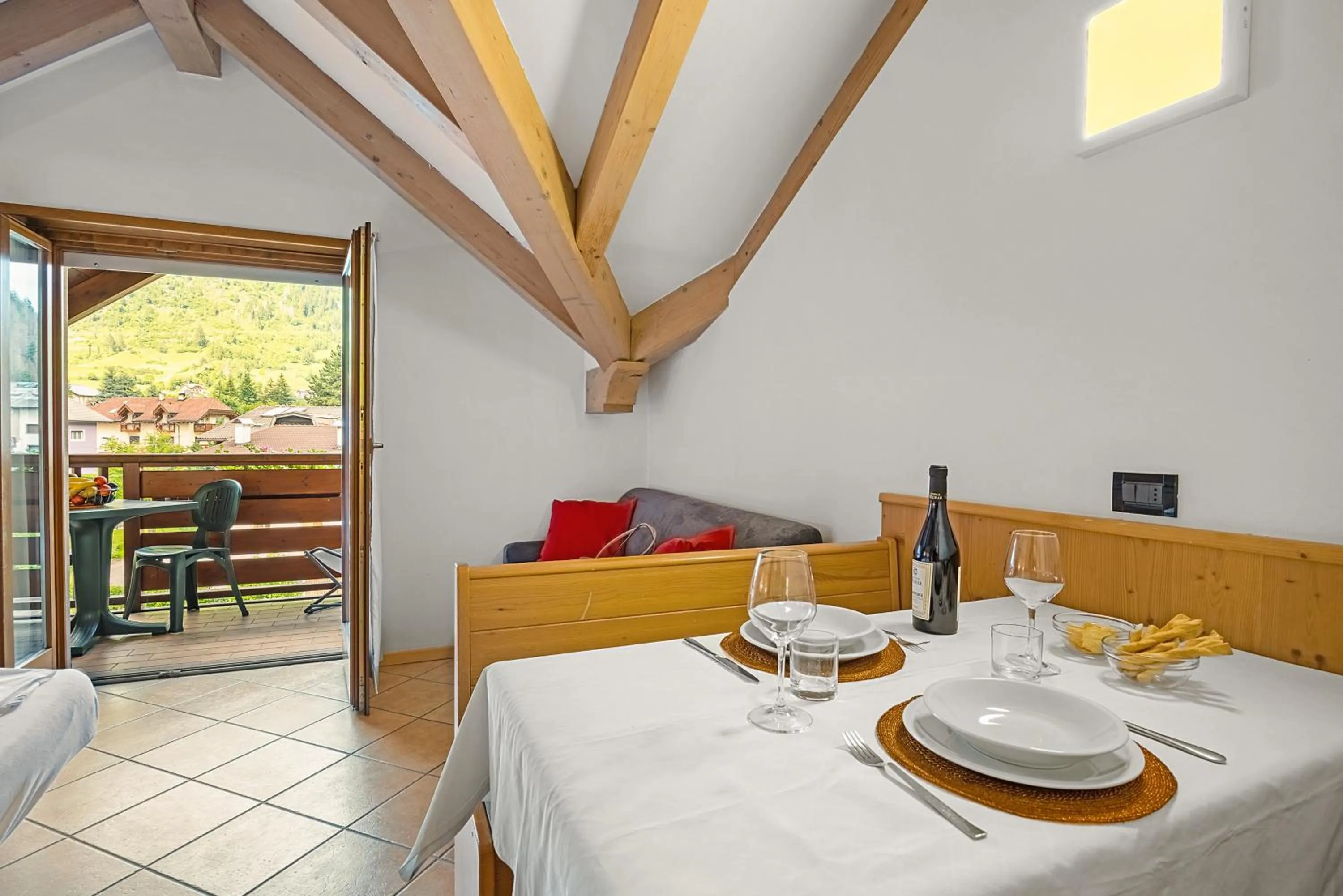 Balcony/Terrace in Aparthotel Majestic