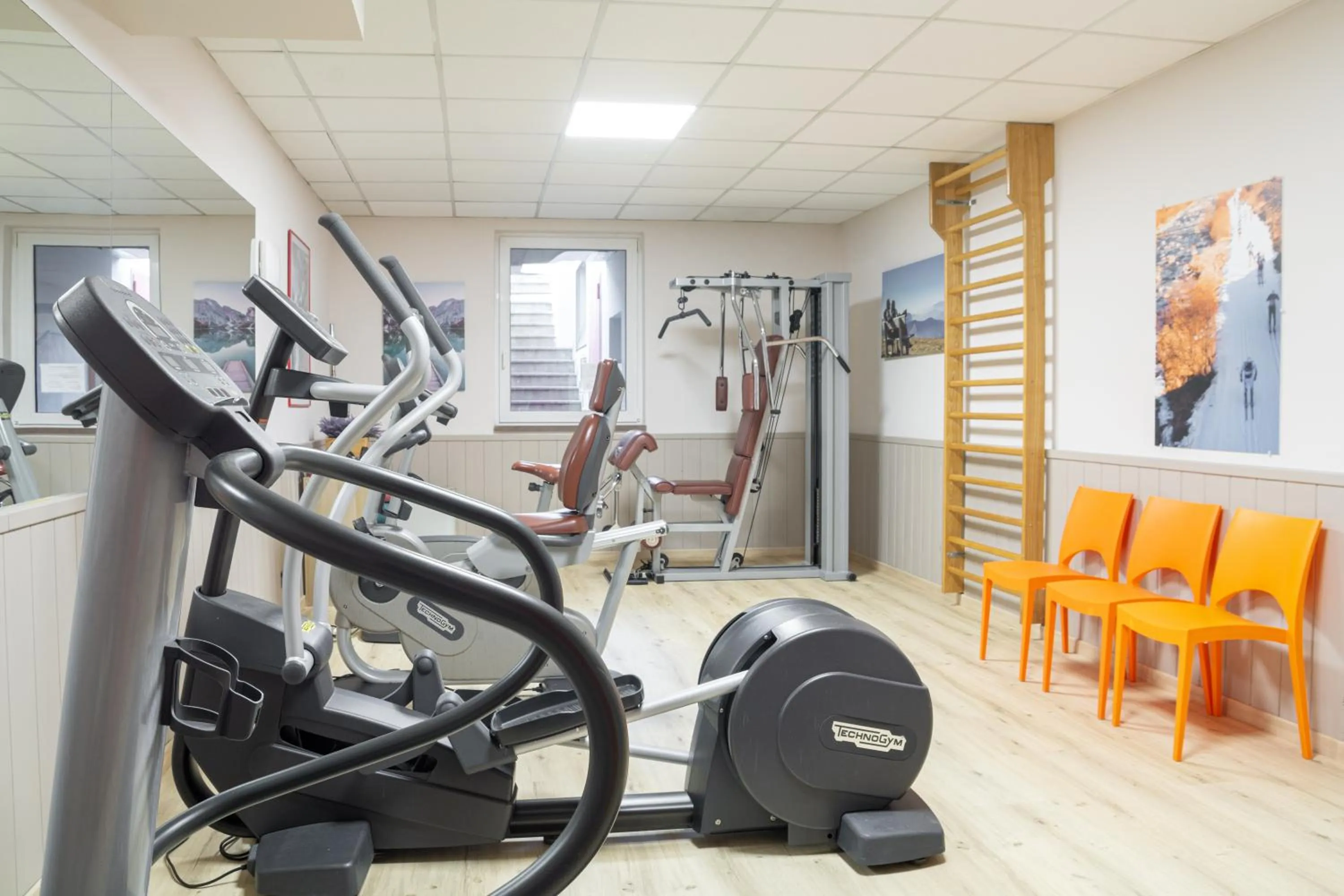 Fitness centre/facilities in Aparthotel Majestic