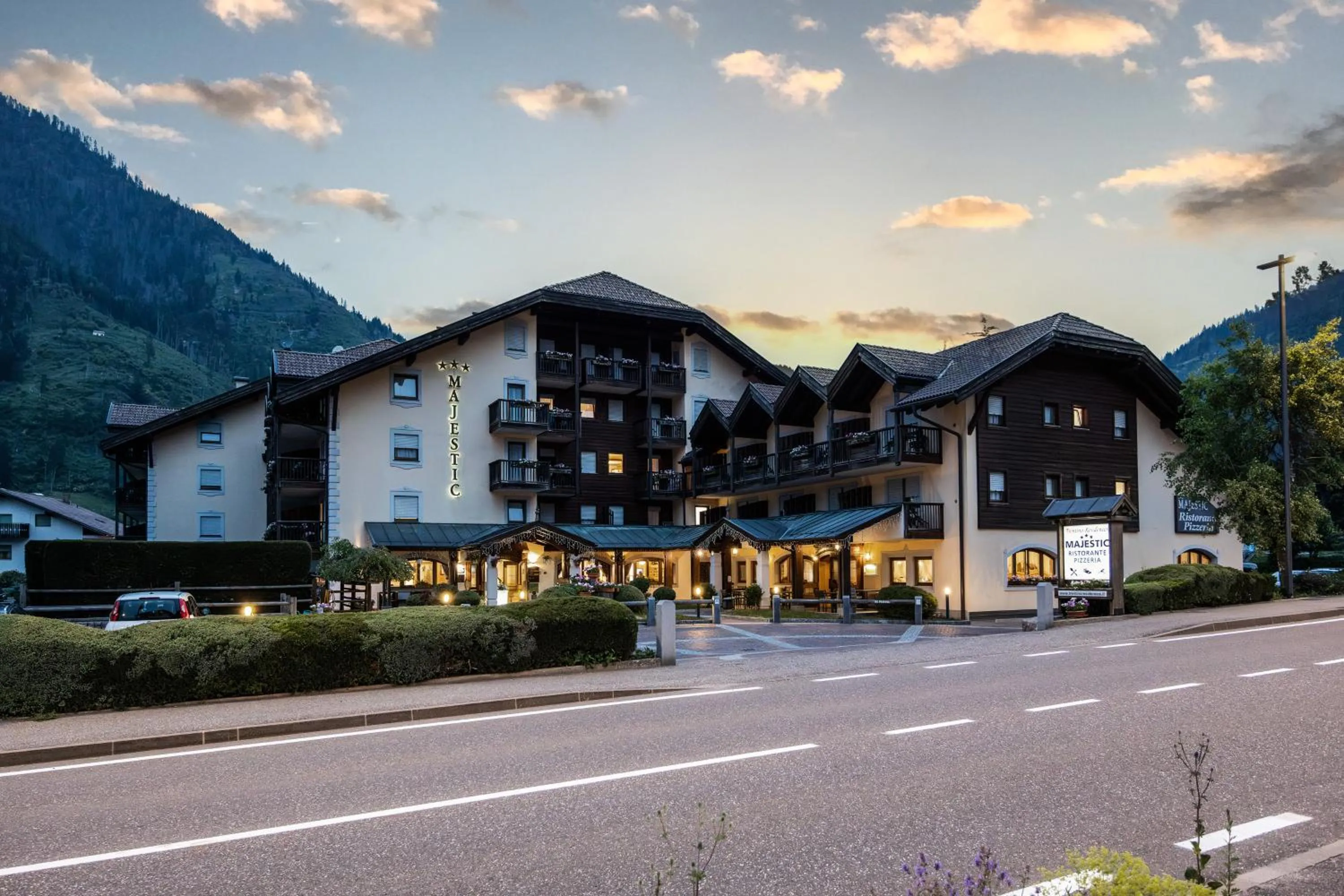 Property building in Aparthotel Majestic