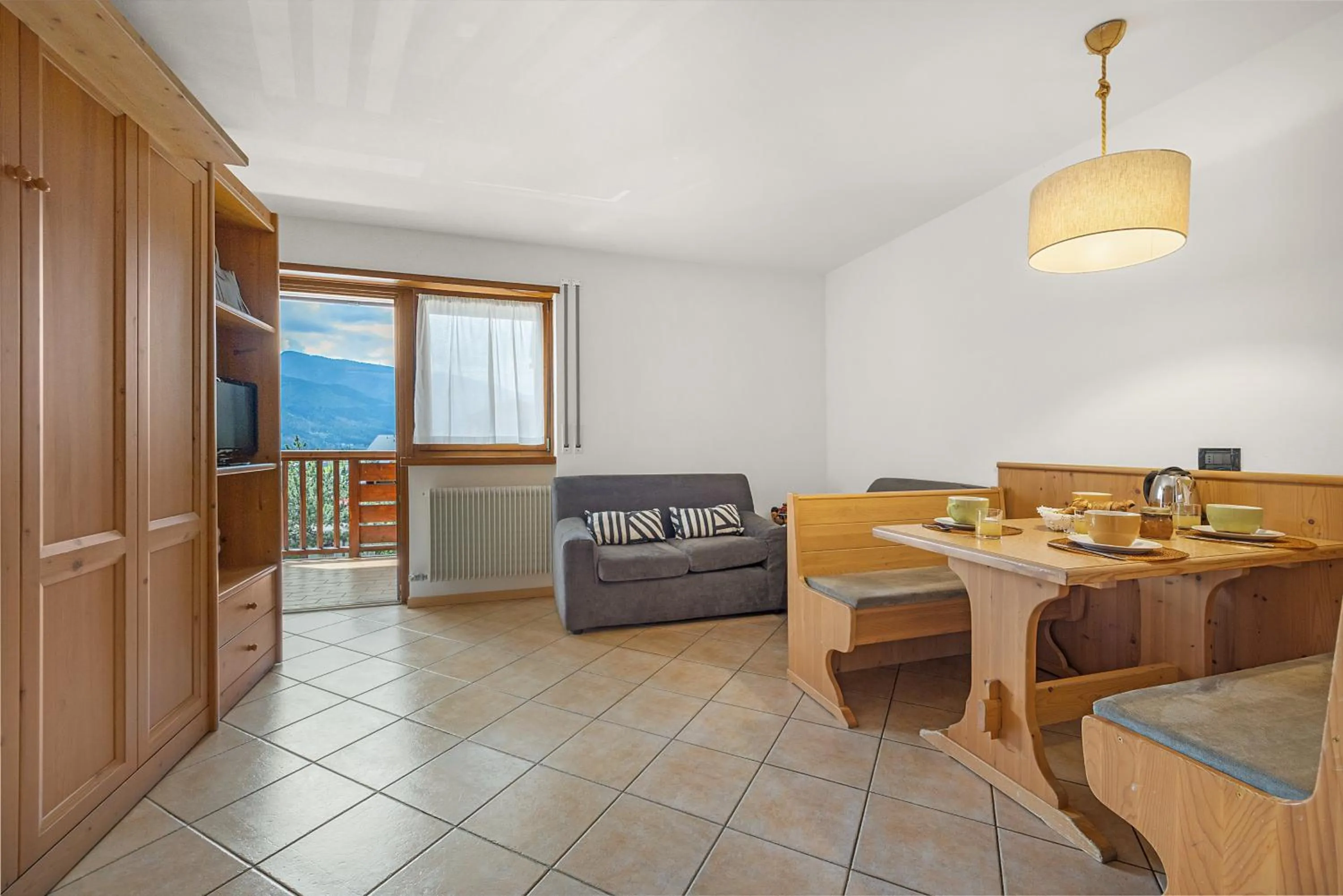 Living room in Aparthotel Majestic