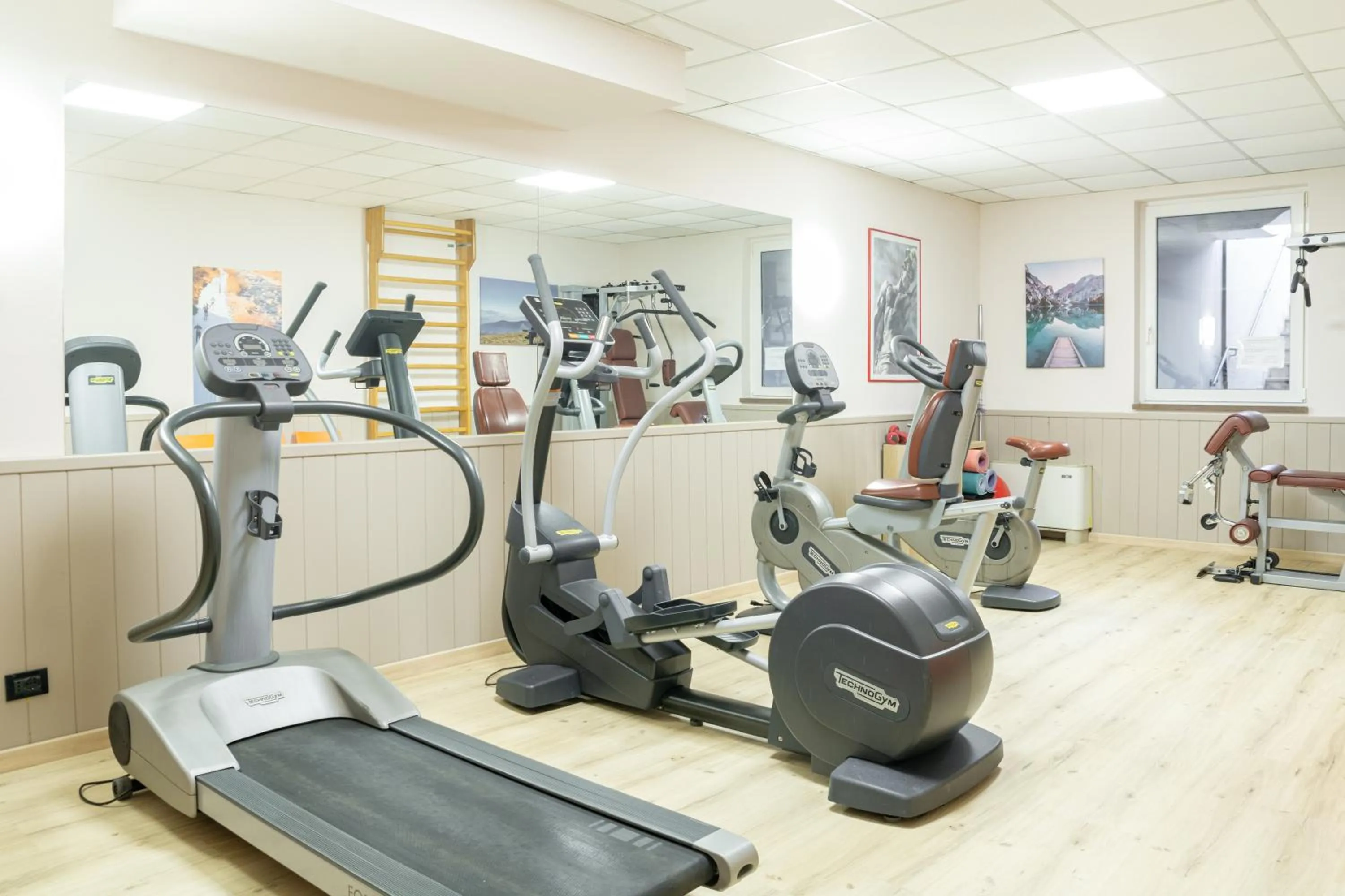 Fitness centre/facilities in Aparthotel Majestic