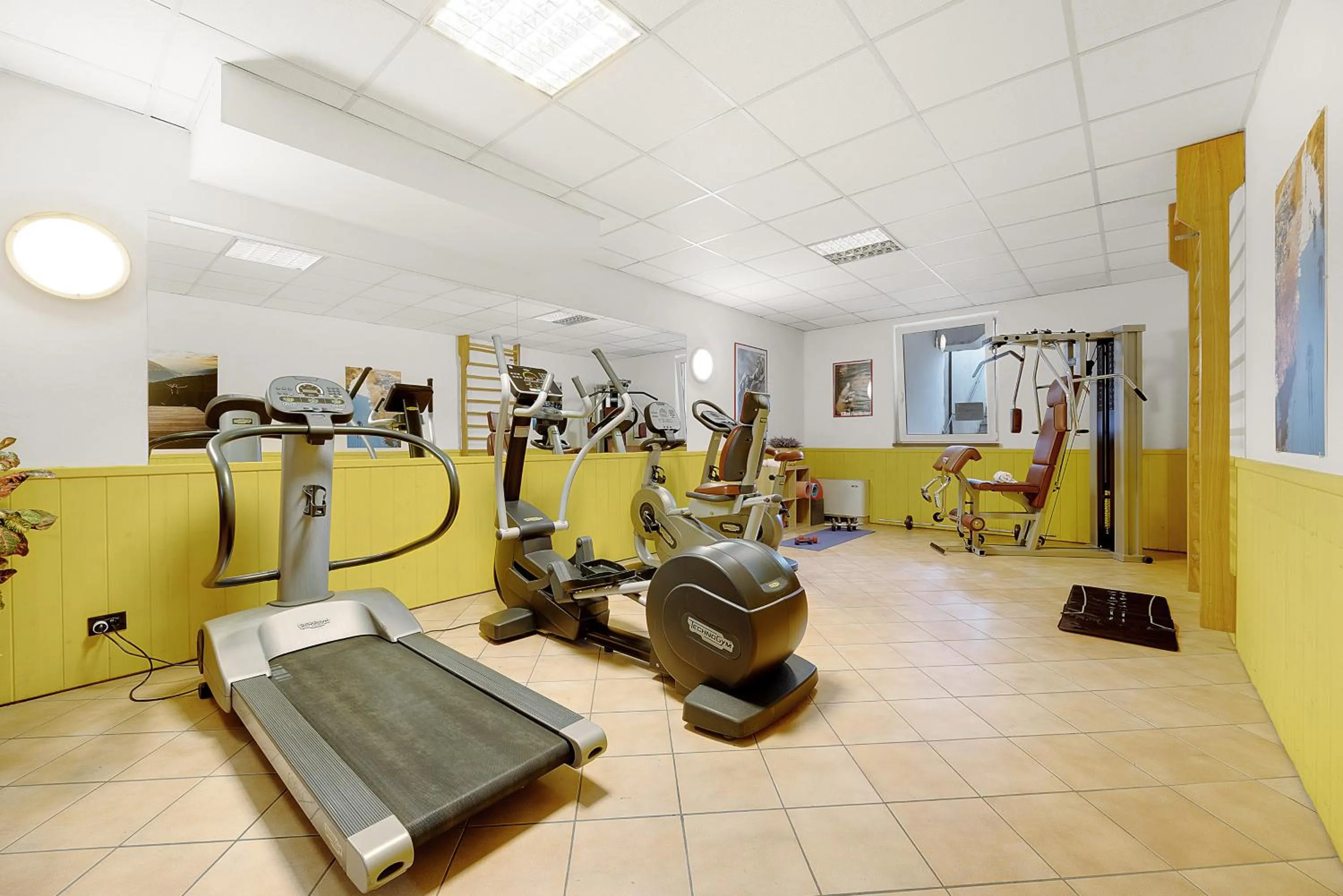 Fitness centre/facilities in Aparthotel Majestic