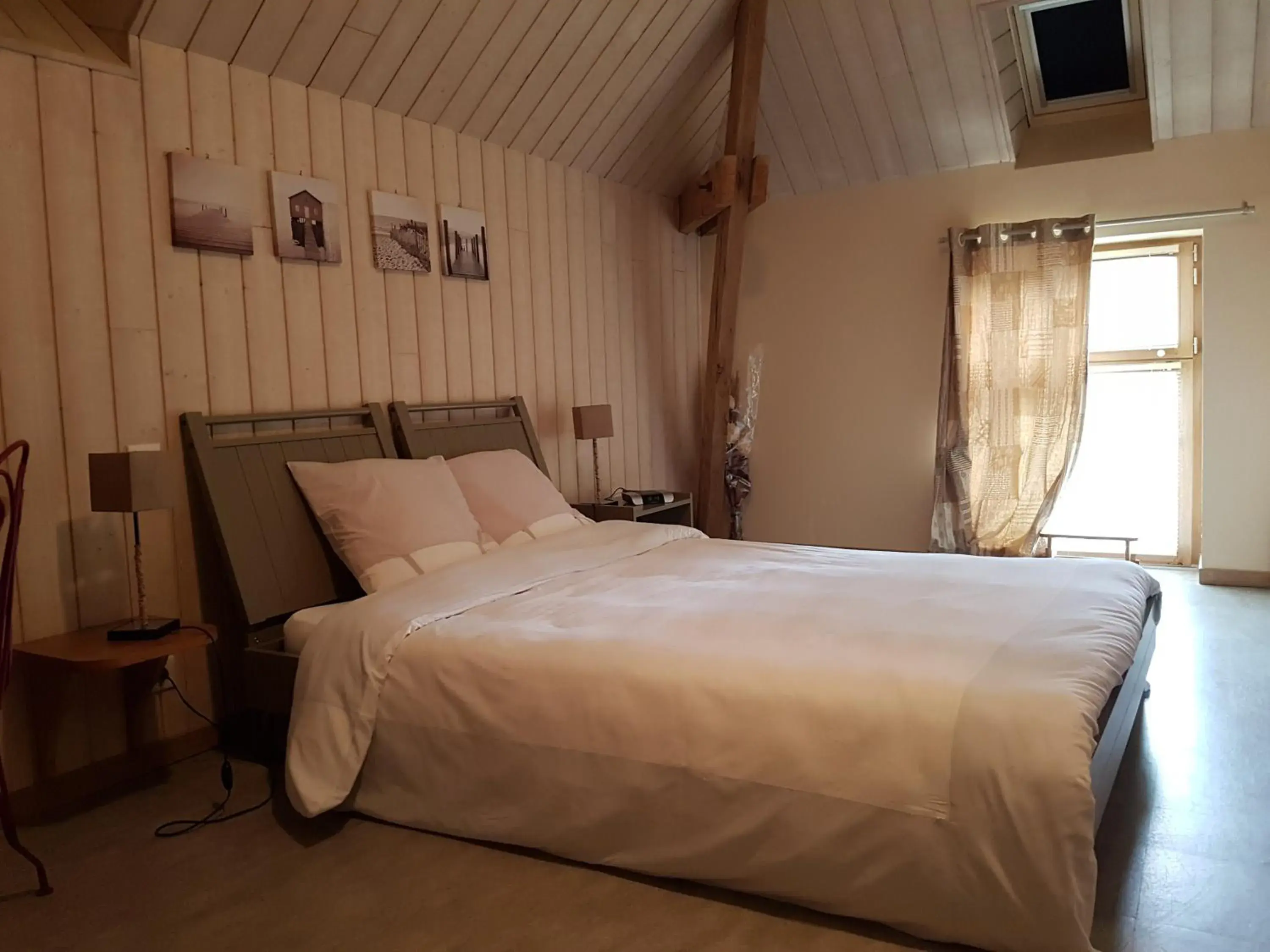 Photo of the whole room, Bed in Logis Hôtel Relais Des Caillères Photo of the whole room, Bed in Logis Hôtel Relais Des Caillères