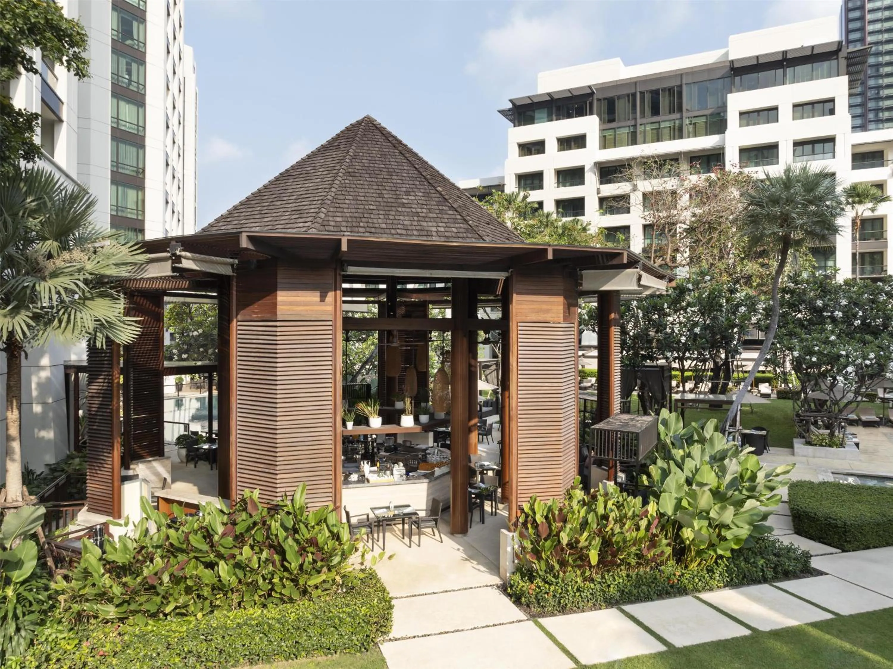 Lobby or reception in Siam Kempinski Hotel Bangkok