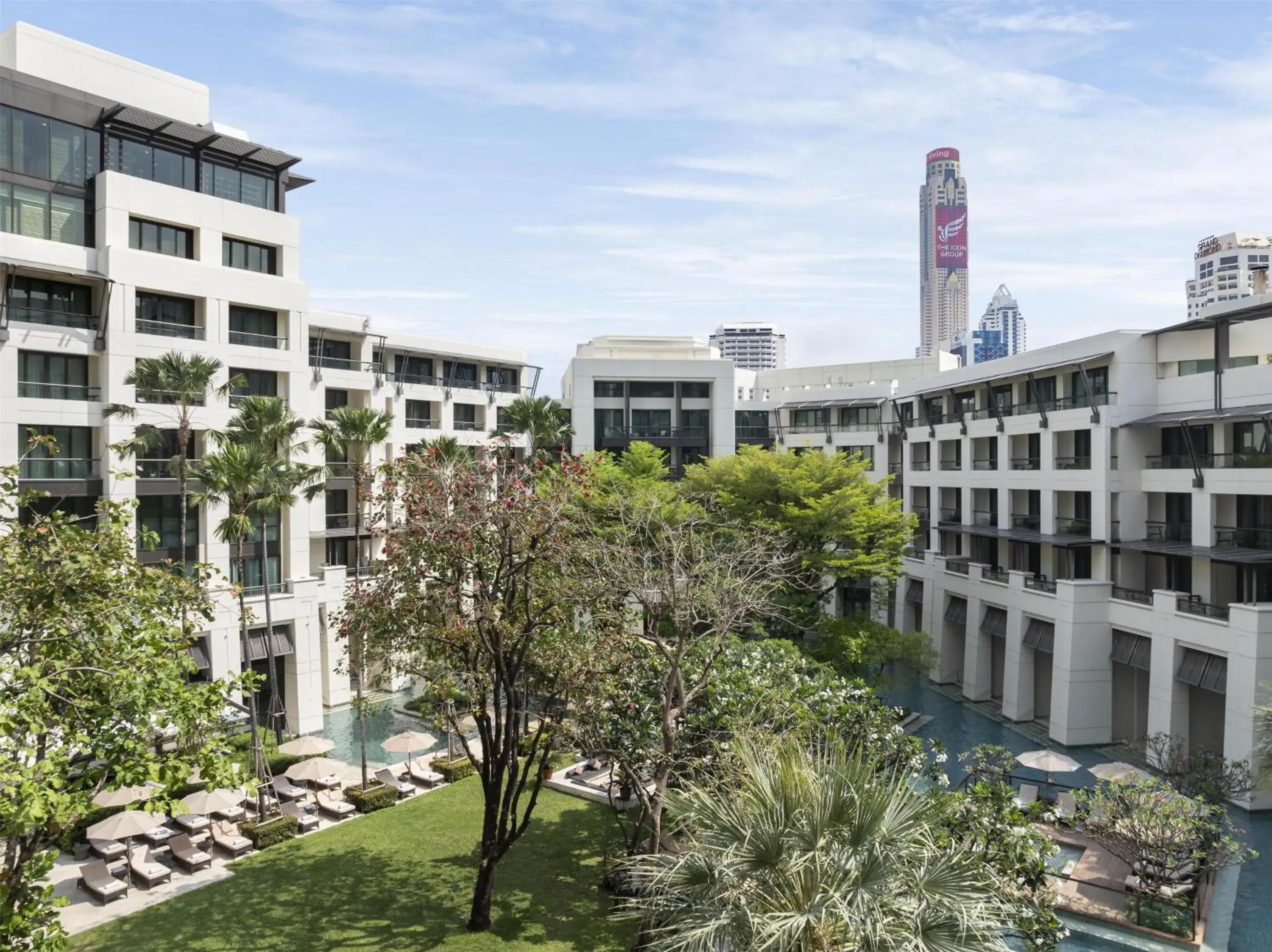 Lobby or reception in Siam Kempinski Hotel Bangkok Lobby or reception in Siam Kempinski Hotel Bangkok