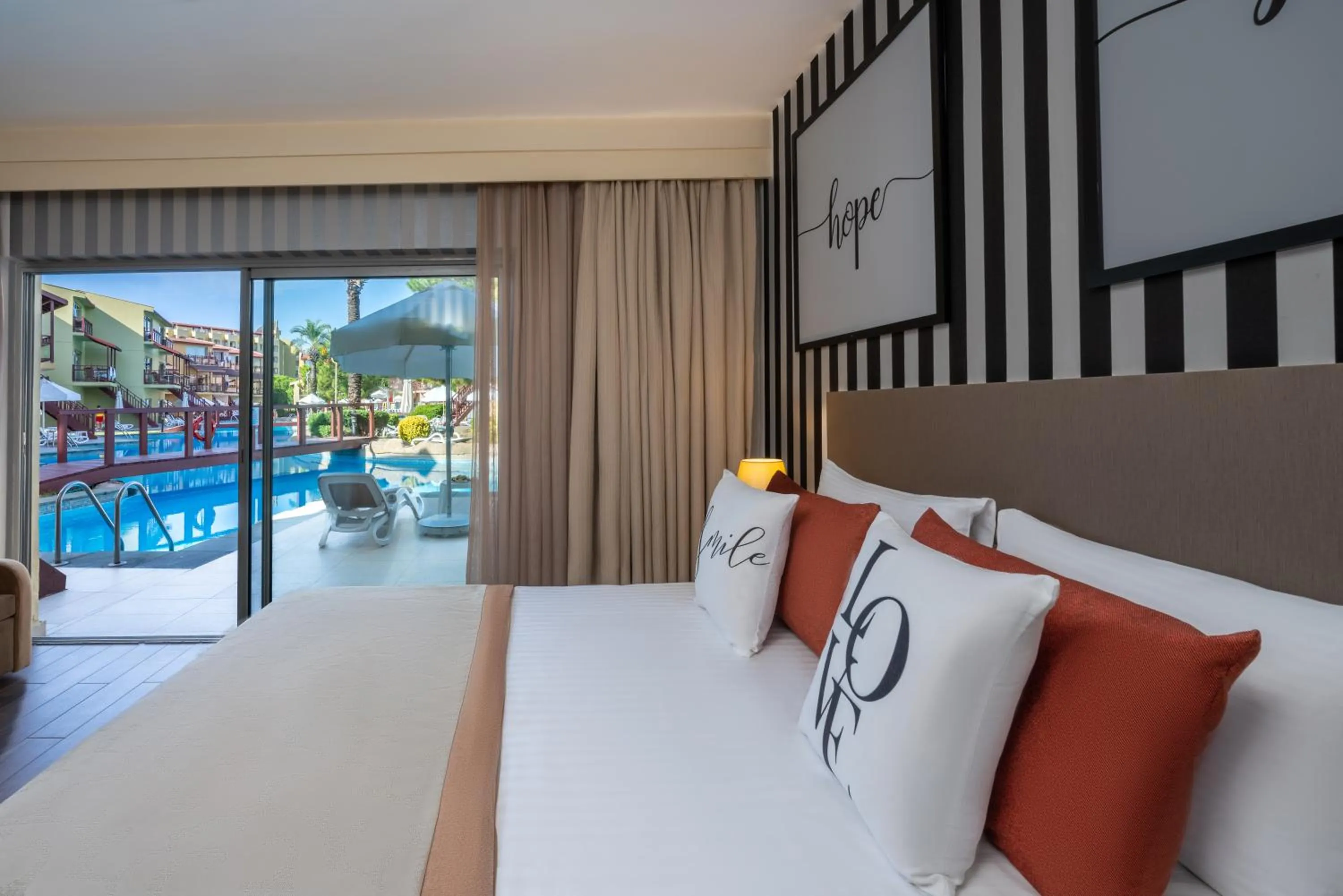 Bed in Selectum Family Resort Side