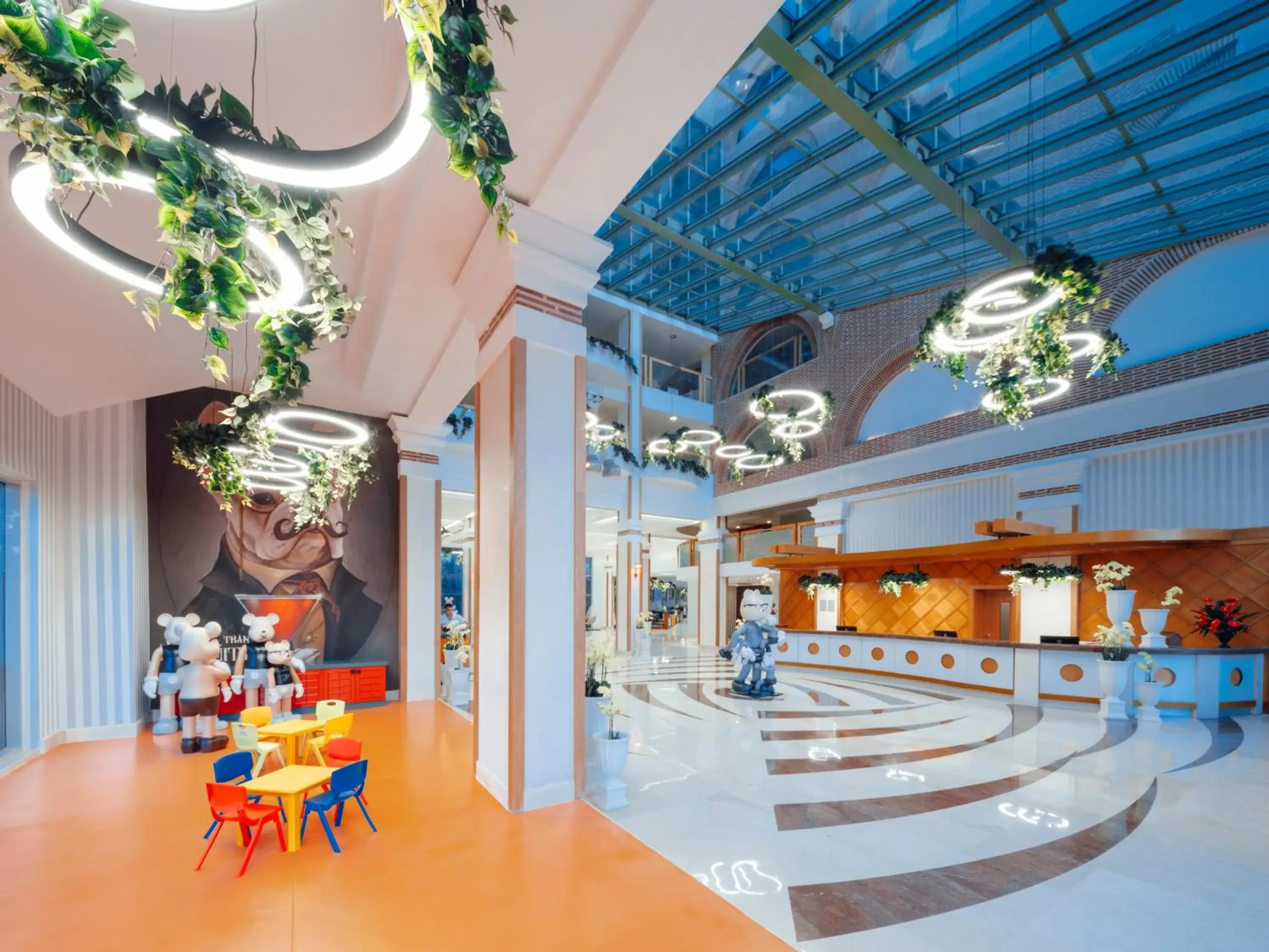 Lobby or reception in Selectum Family Resort Side Lobby or reception in Selectum Family Resort Side