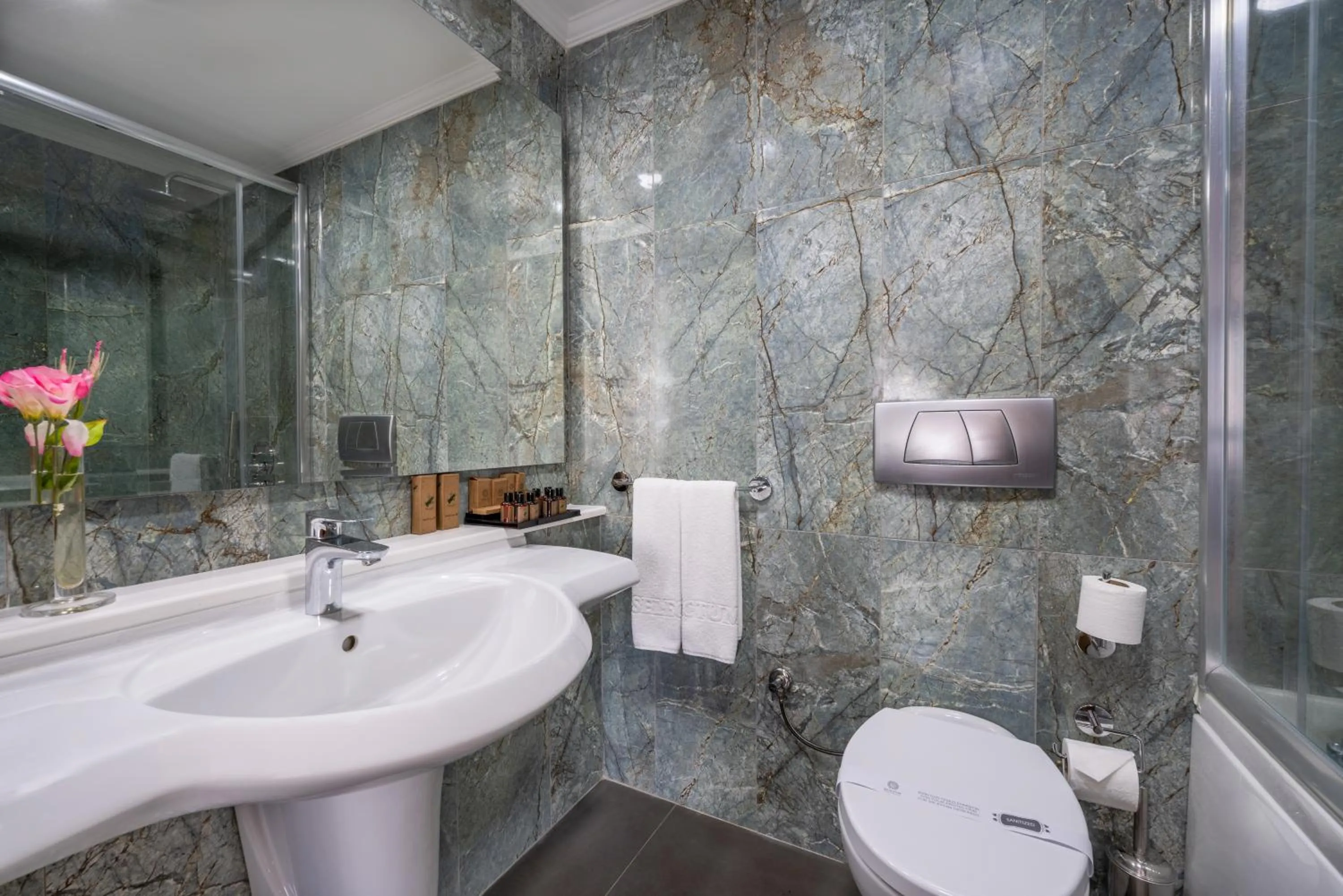 Bathroom in Selectum Family Resort Side