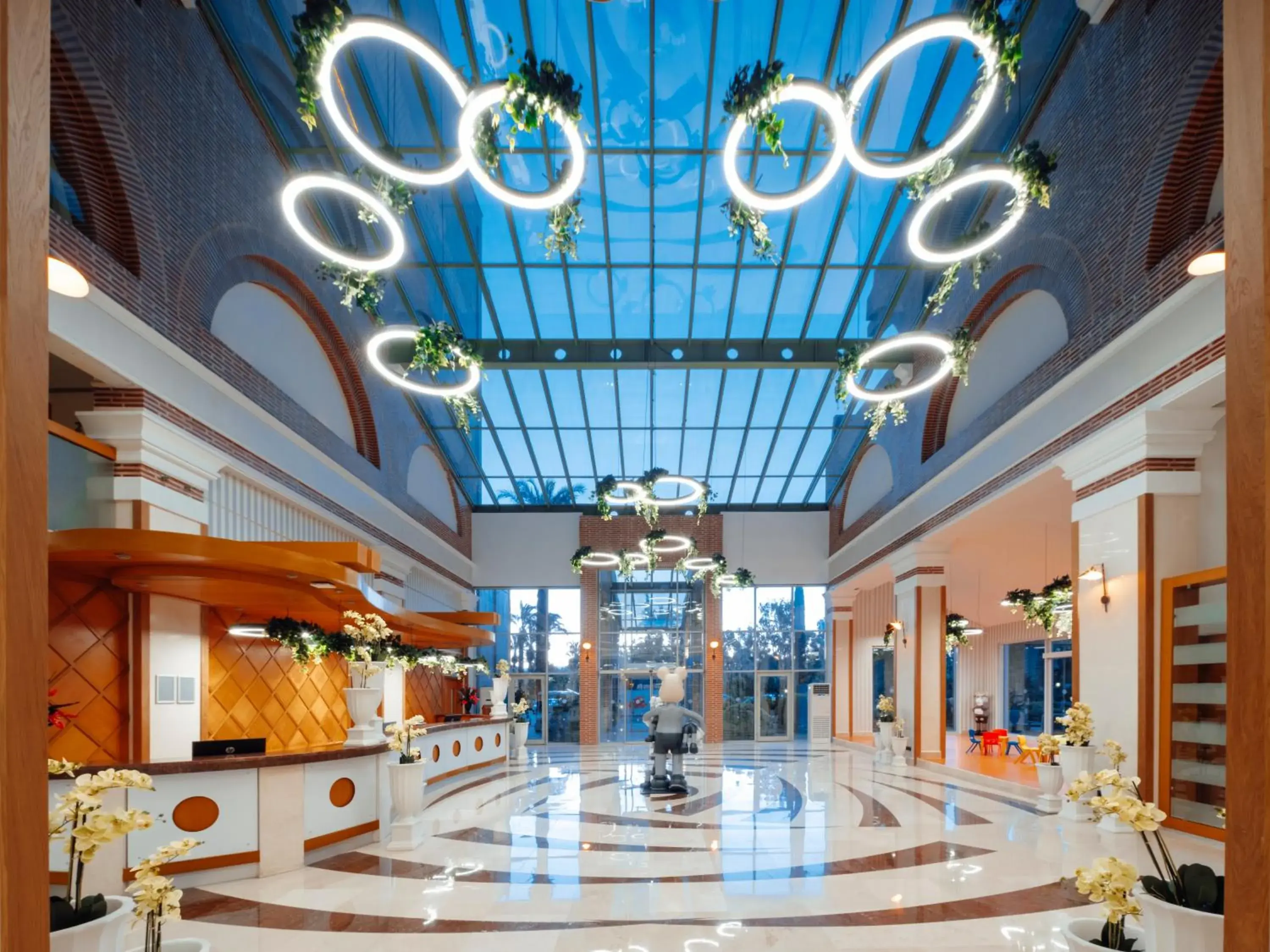 Lobby or reception in Selectum Family Resort Side Lobby or reception in Selectum Family Resort Side