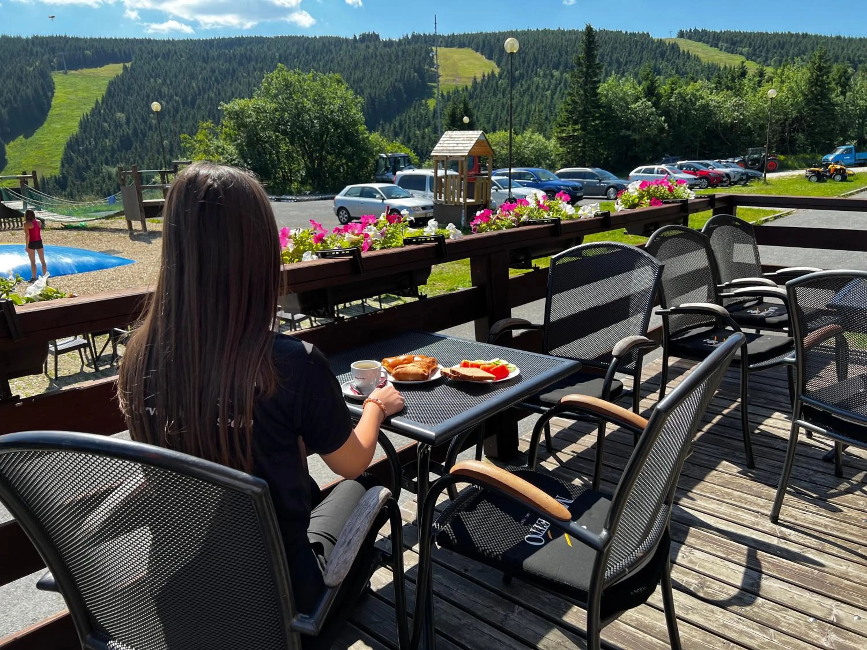 Breakfast in Hotel Červenohorské sedlo