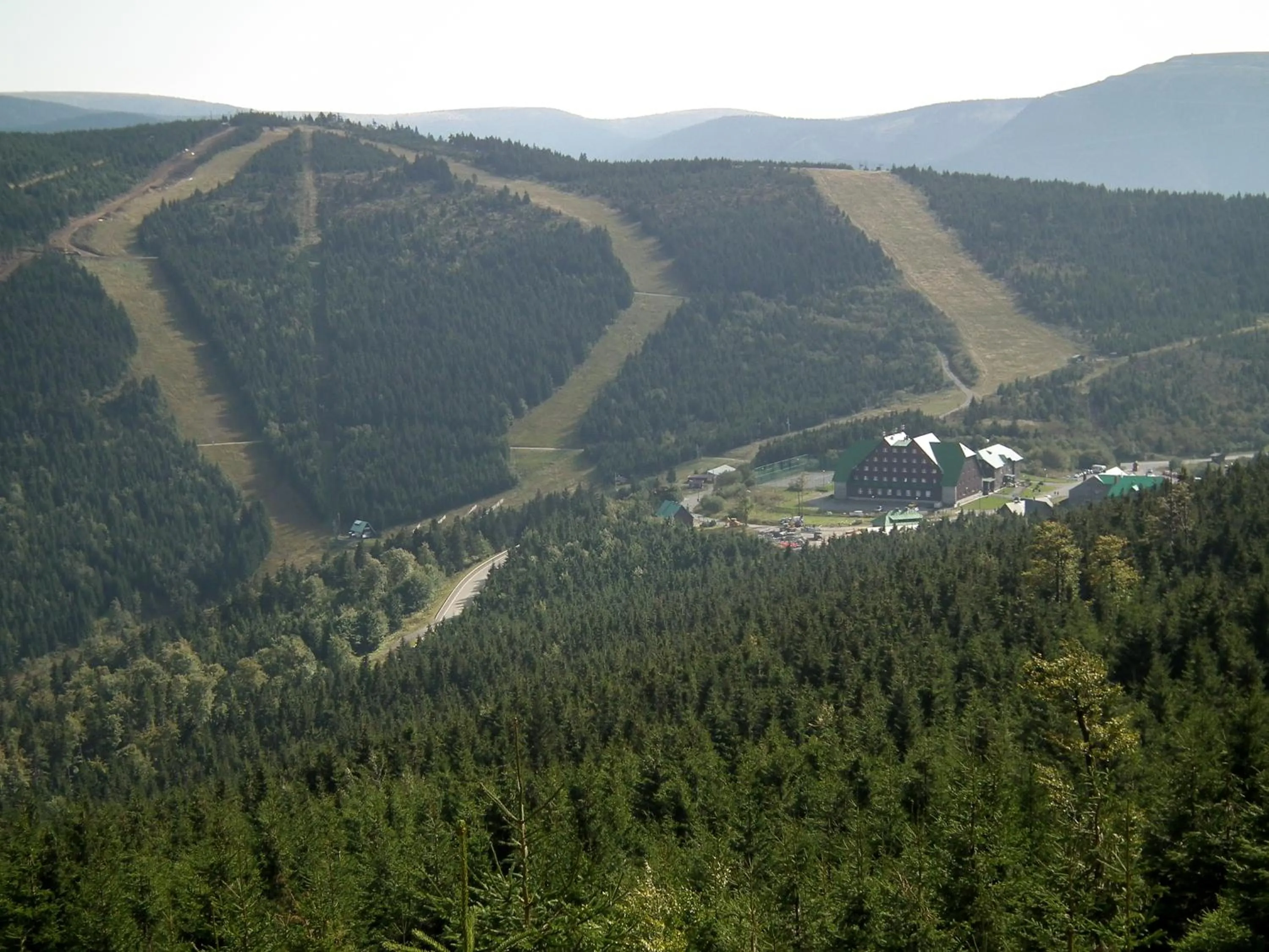 Bird's eye view in Hotel Červenohorské sedlo