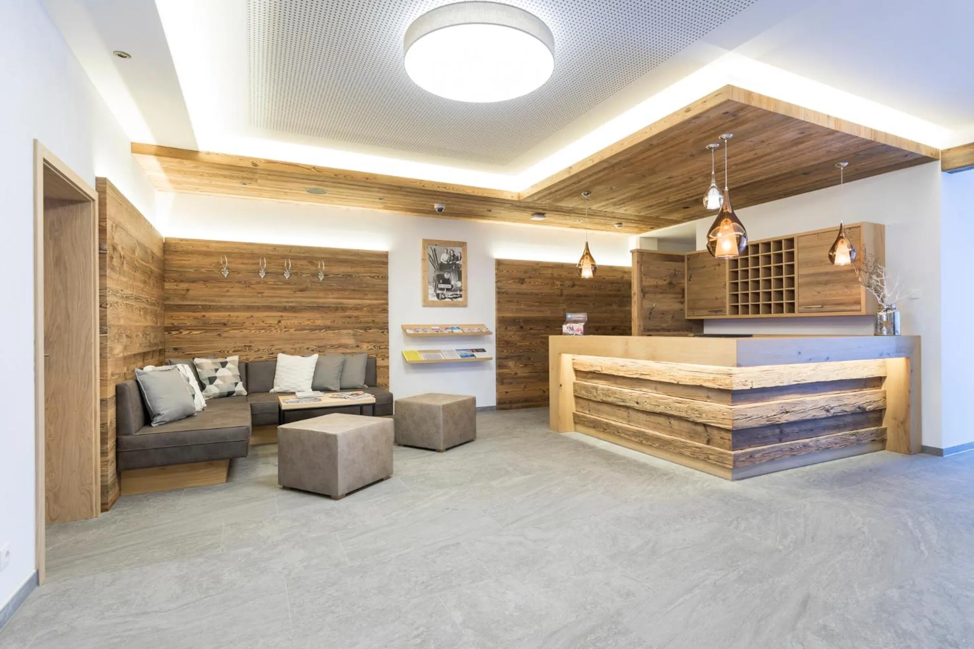 Lobby or reception in OFENTÜRL alpine living
