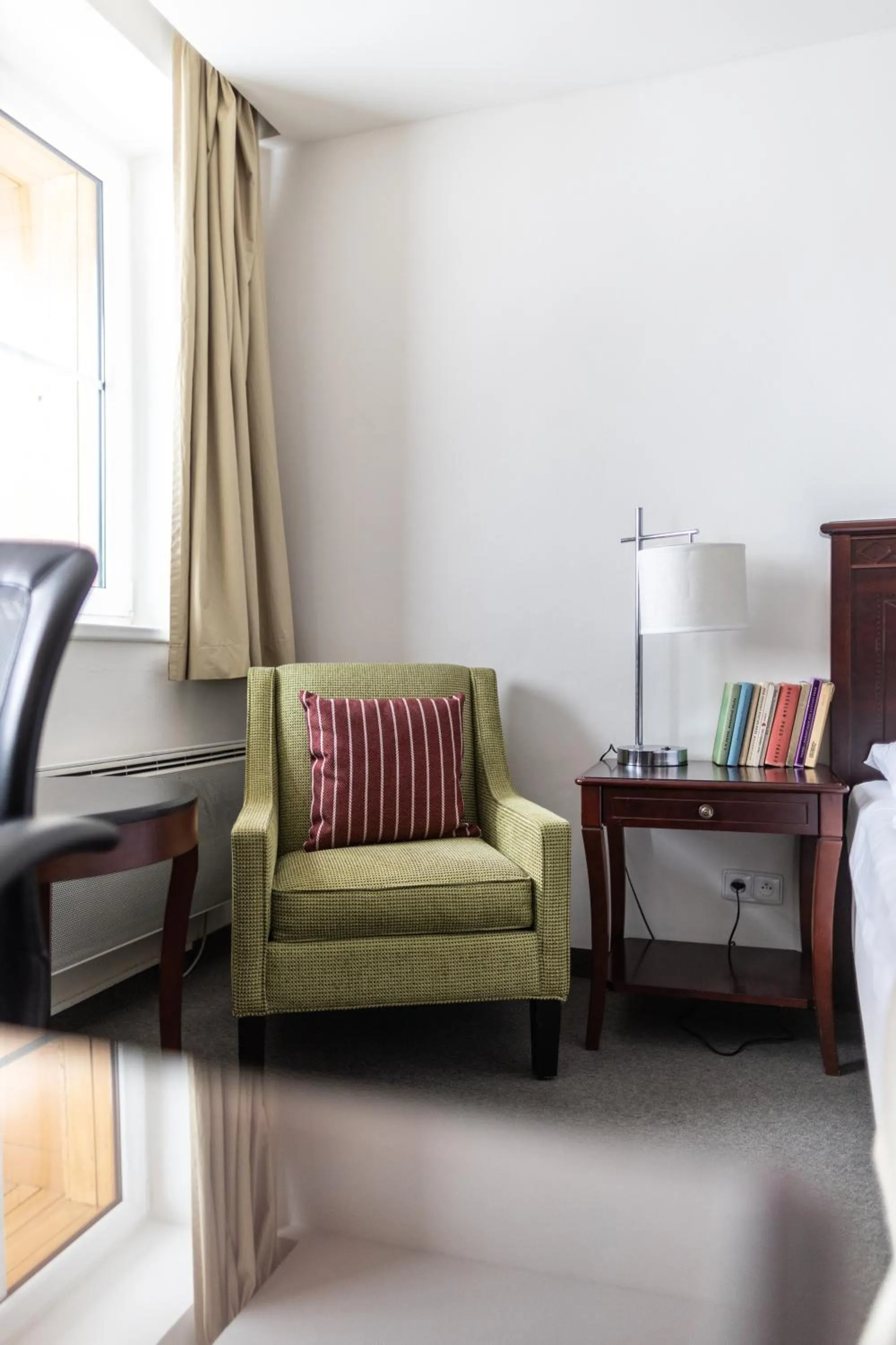 Seating area in Hotel Petrovy kameny