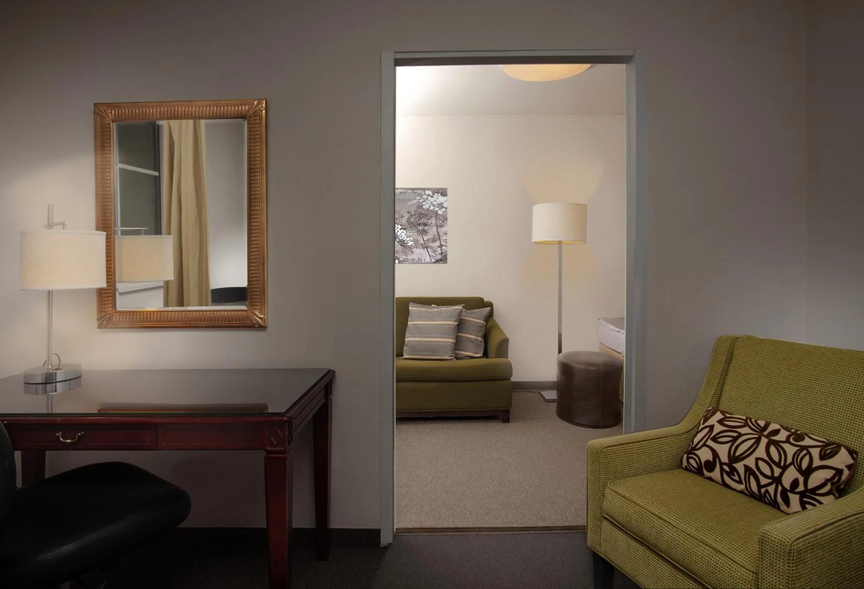 Seating area in Hotel Petrovy kameny