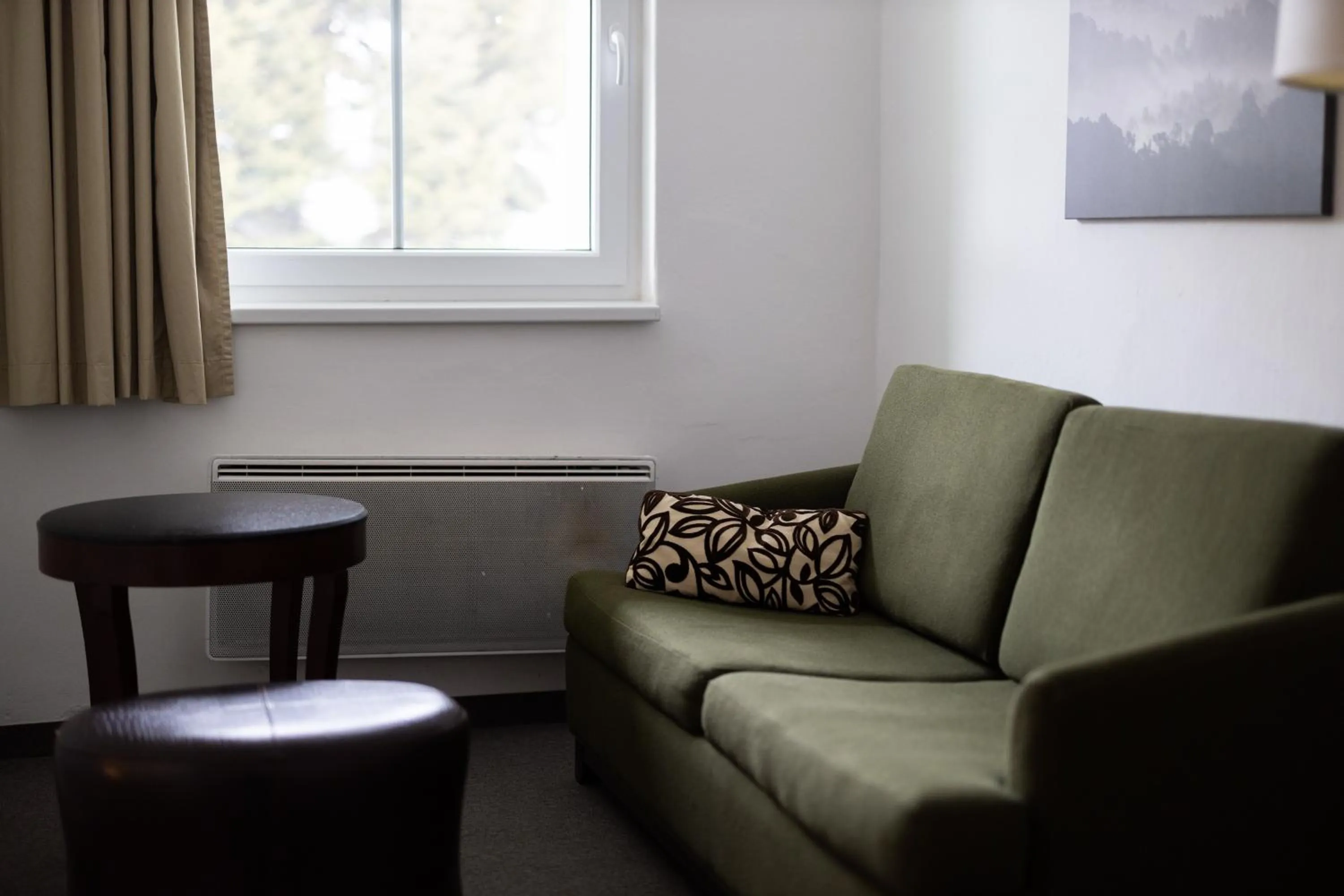 Seating area in Hotel Petrovy kameny