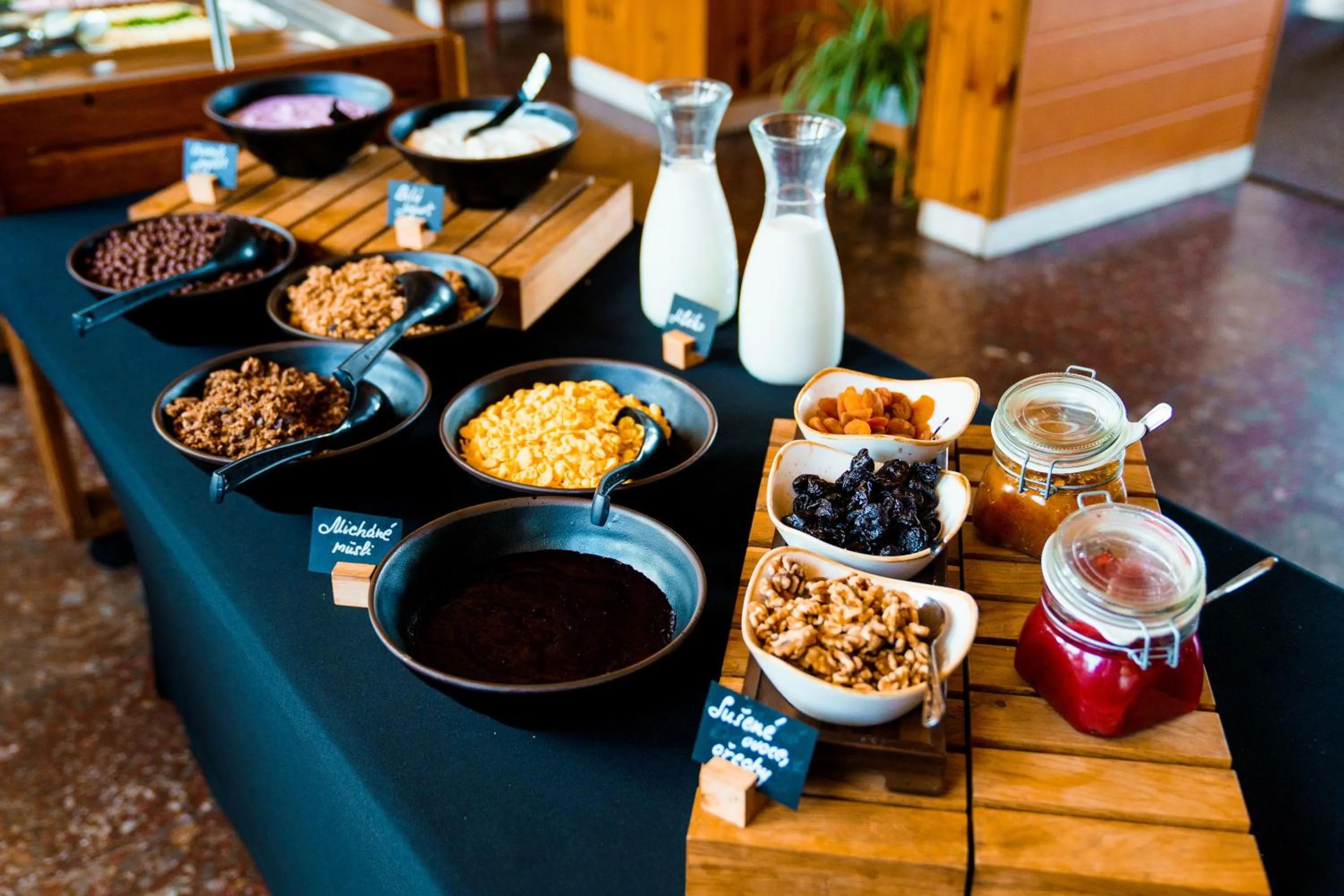 Food and drinks in Hotel Petrovy kameny