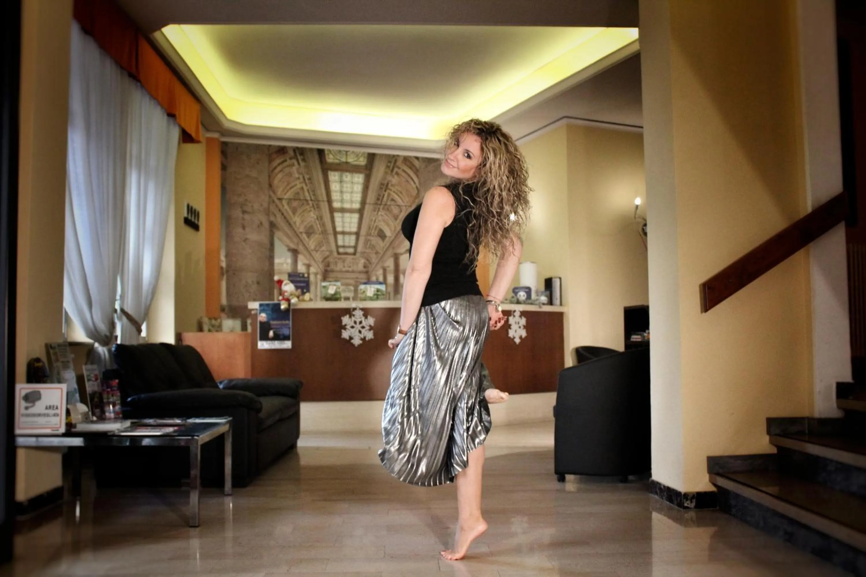 Lobby or reception in SmArt Hotel Bartolini