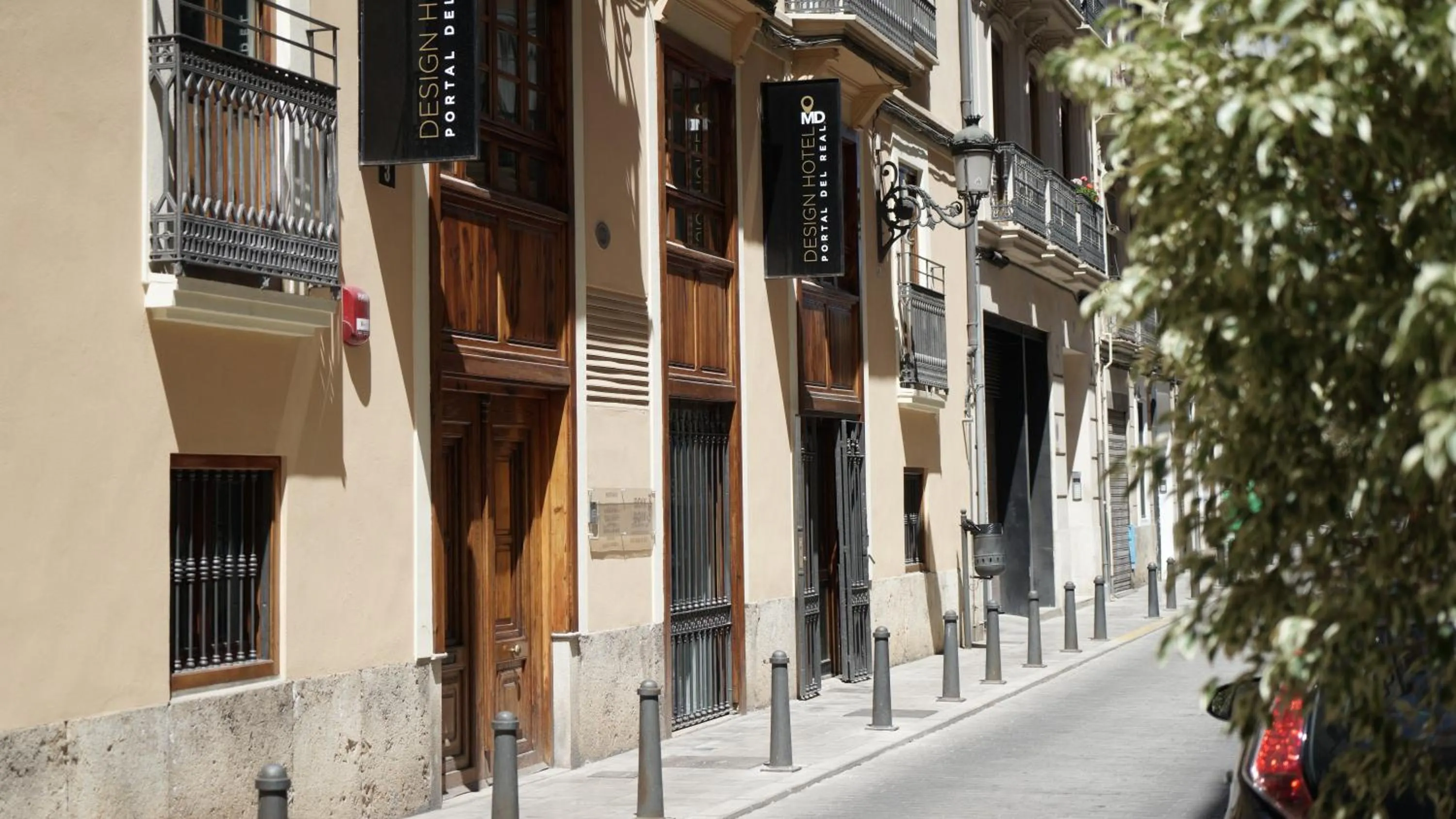 Property building in MD Design Hotel - Portal del Real