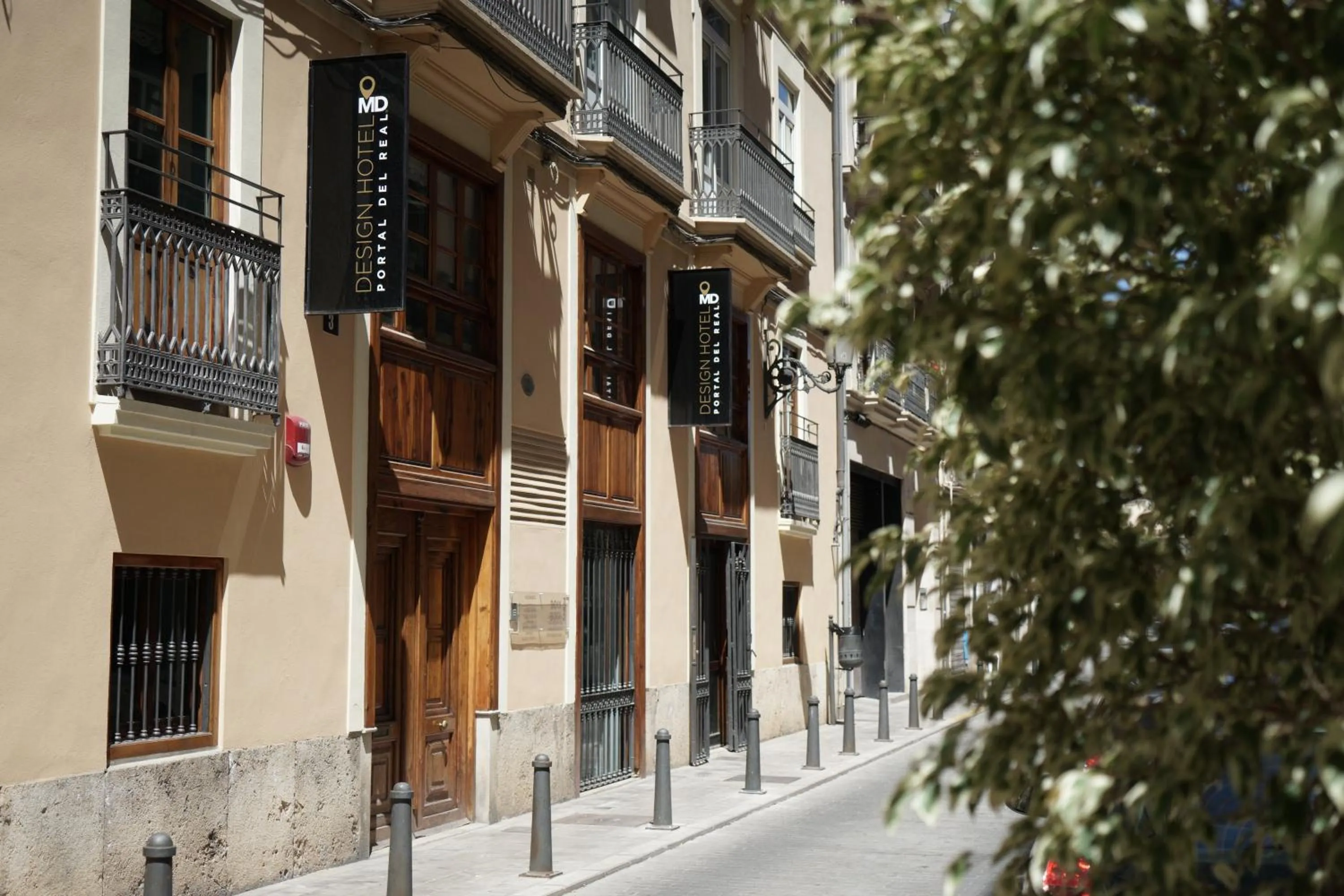 Property building in MD Design Hotel - Portal del Real