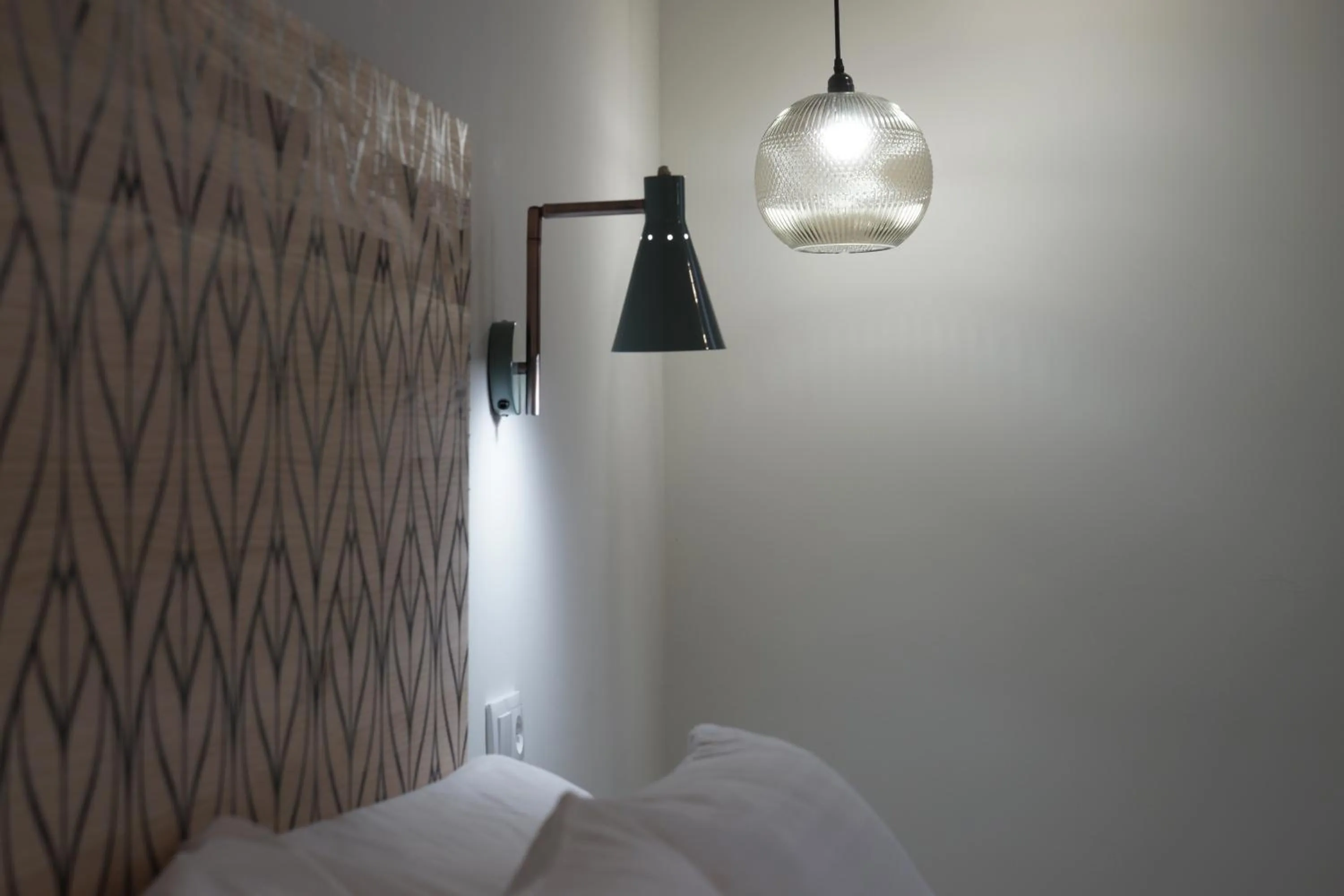 TV and multimedia, Bed in MD Design Hotel - Portal del Real