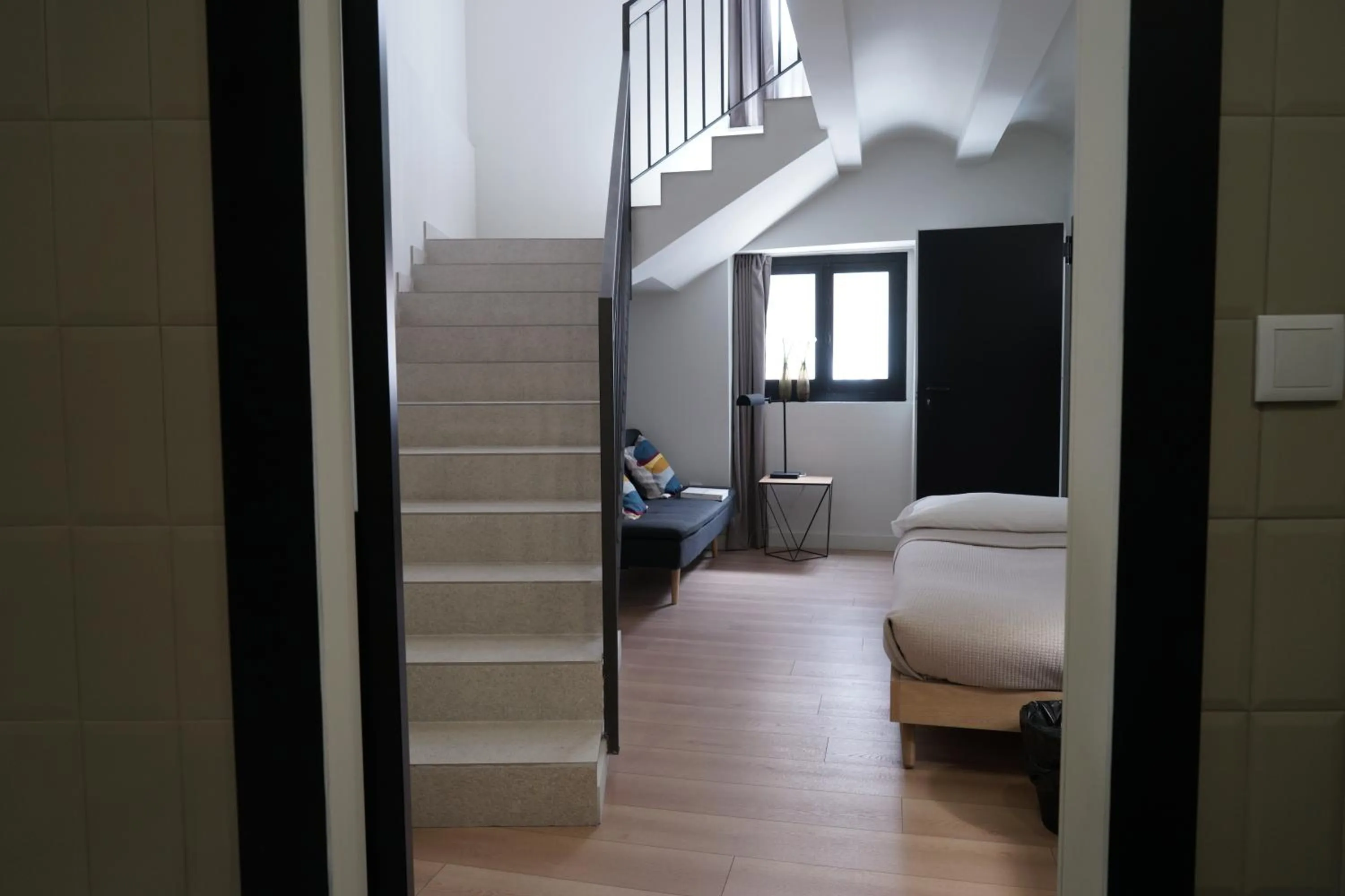 Toilet, Bed in MD Design Hotel - Portal del Real