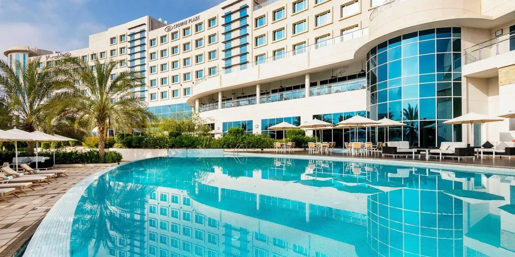 Property building in Crowne Plaza Muscat OCEC by IHG Property building in Crowne Plaza Muscat OCEC by IHG