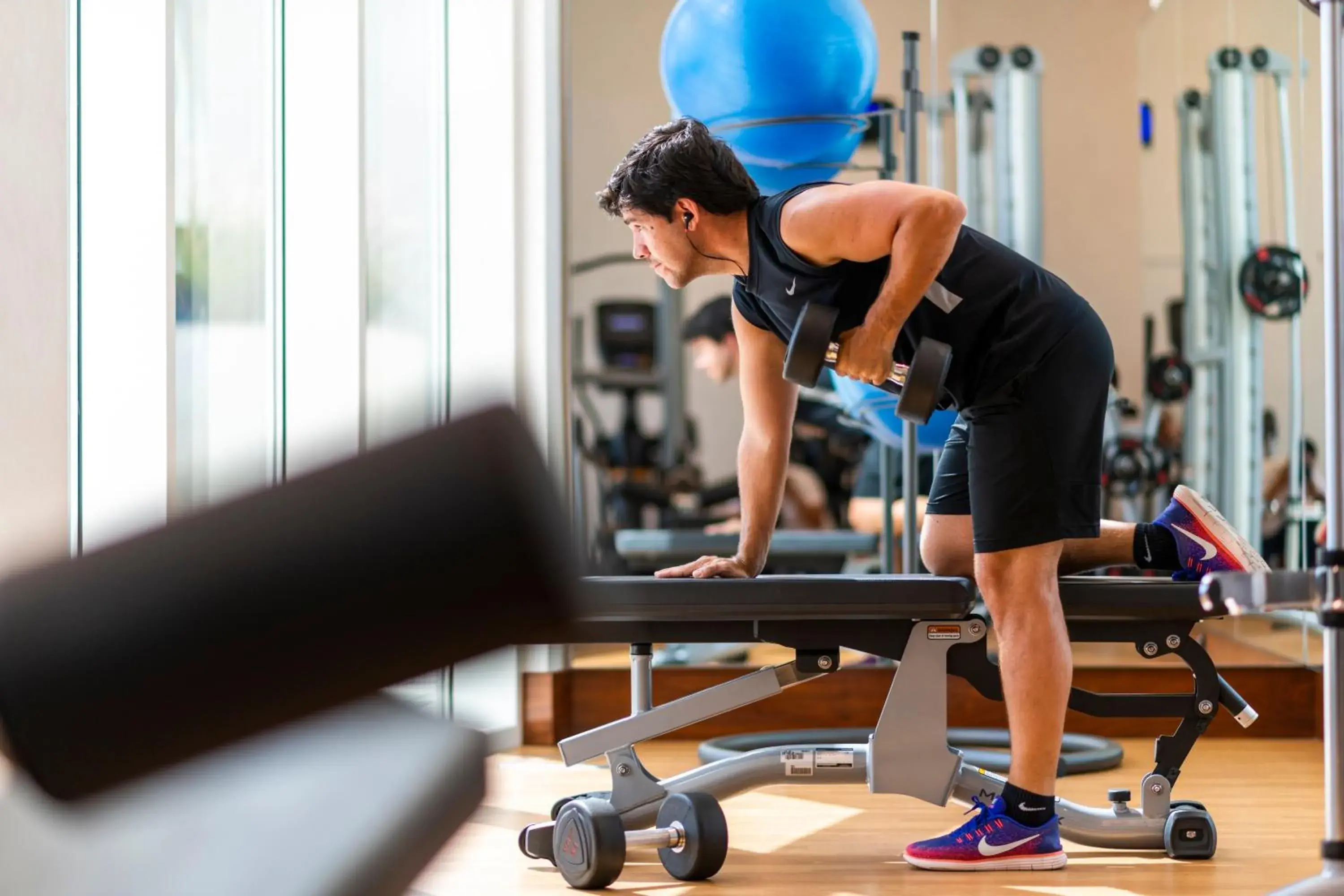 Fitness centre/facilities in Crowne Plaza Muscat OCEC by IHG Fitness centre/facilities in Crowne Plaza Muscat OCEC by IHG