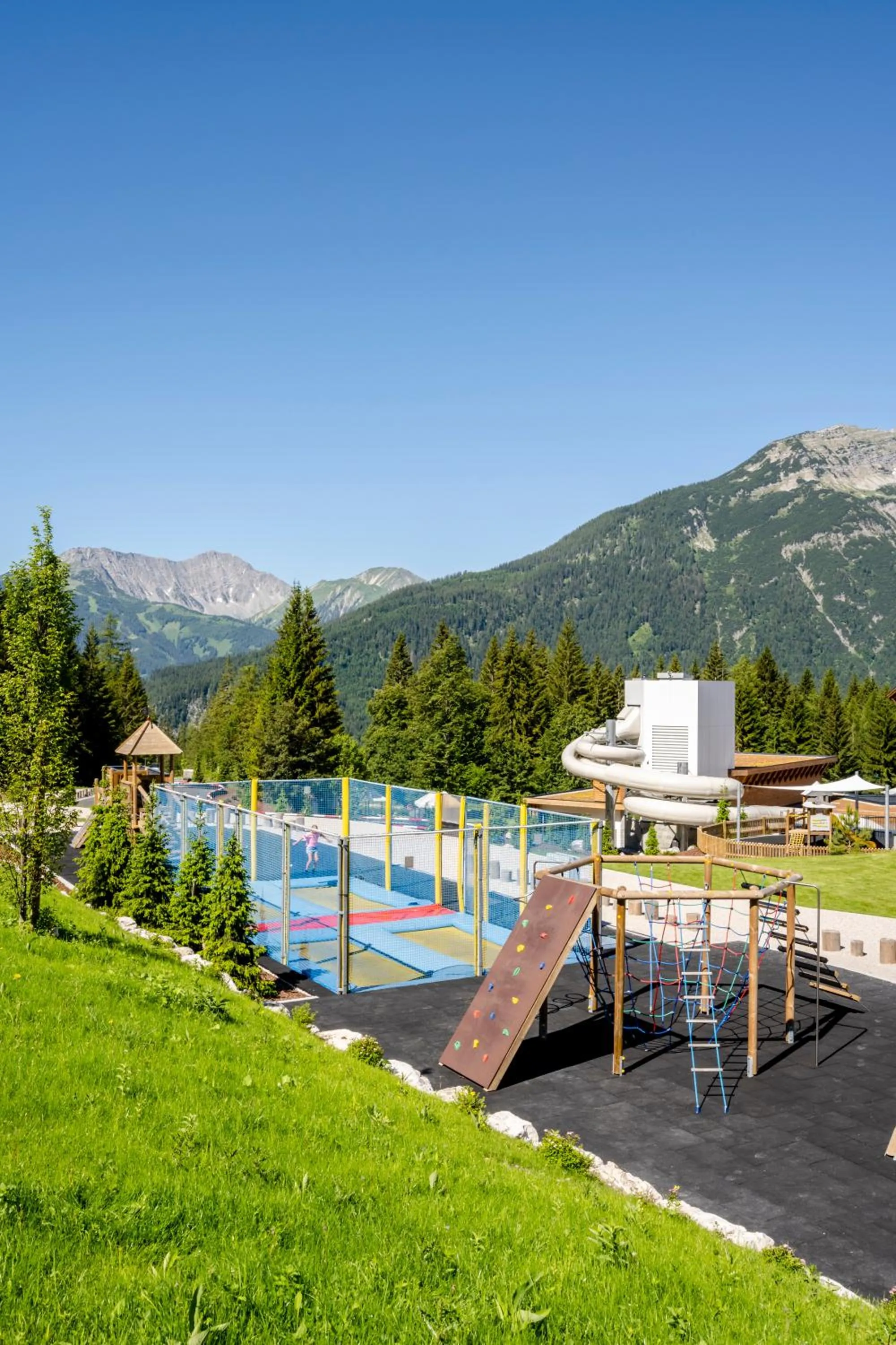 Children play ground in Zugspitz Resort
