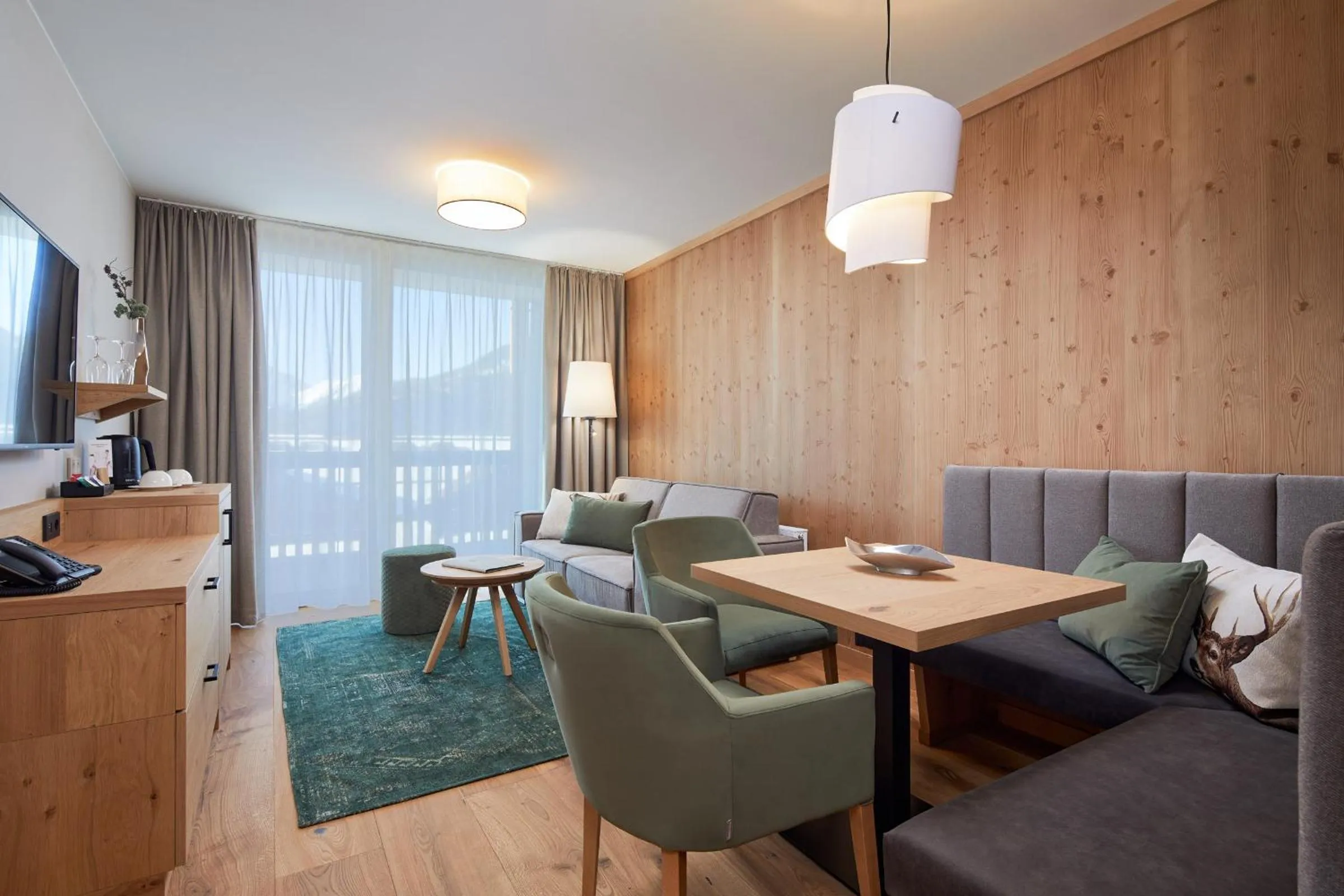 Living room in Zugspitz Resort