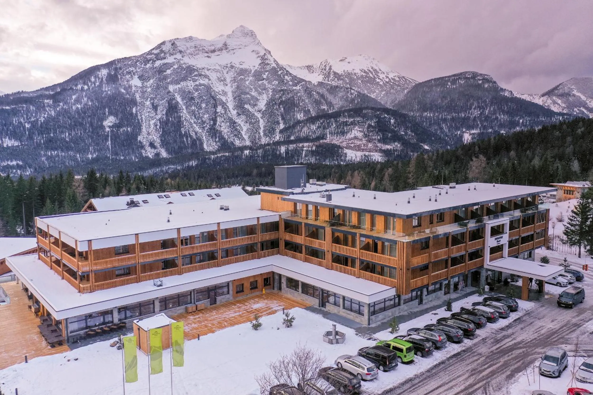 Property building in Zugspitz Resort