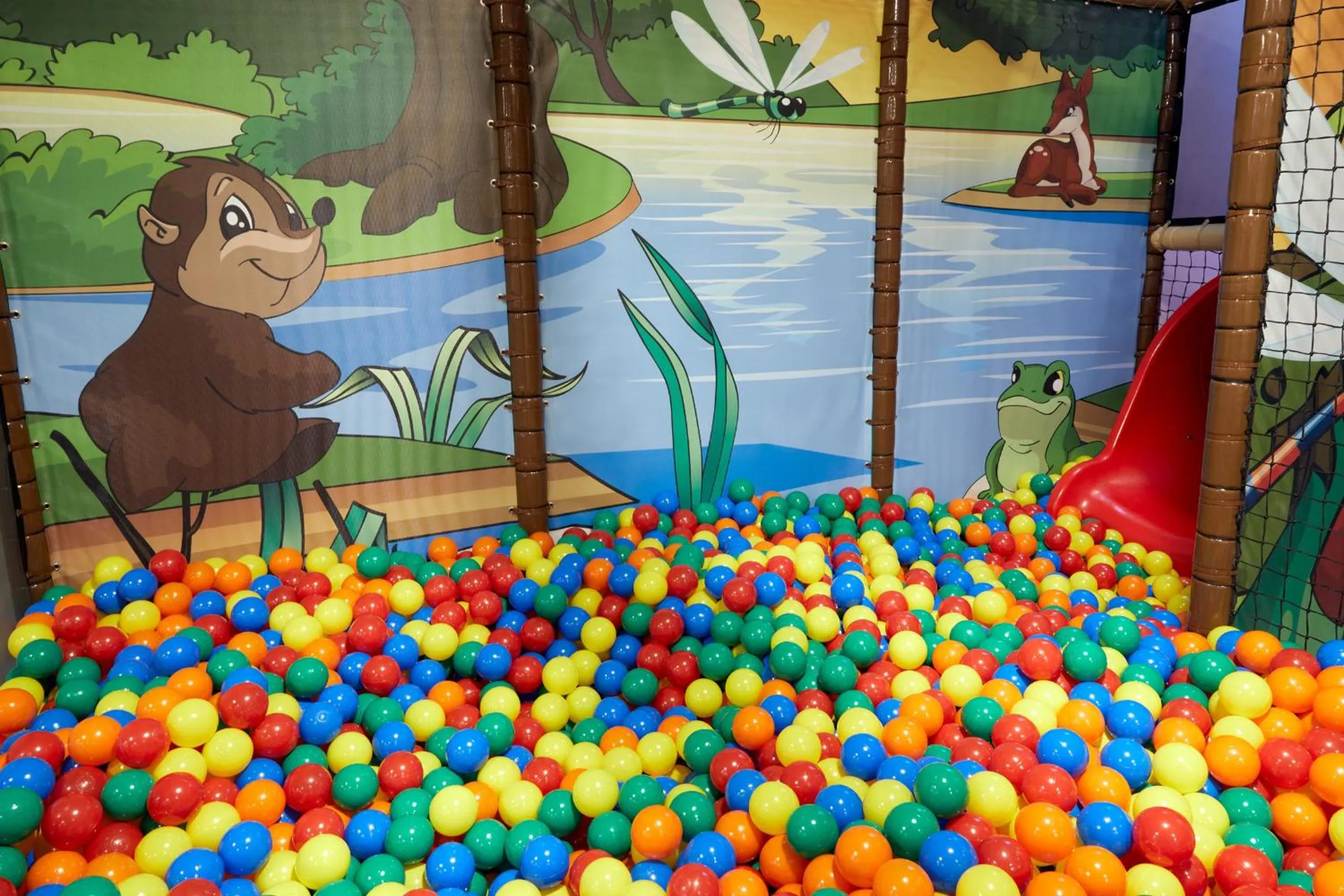 Children play ground in Zugspitz Resort