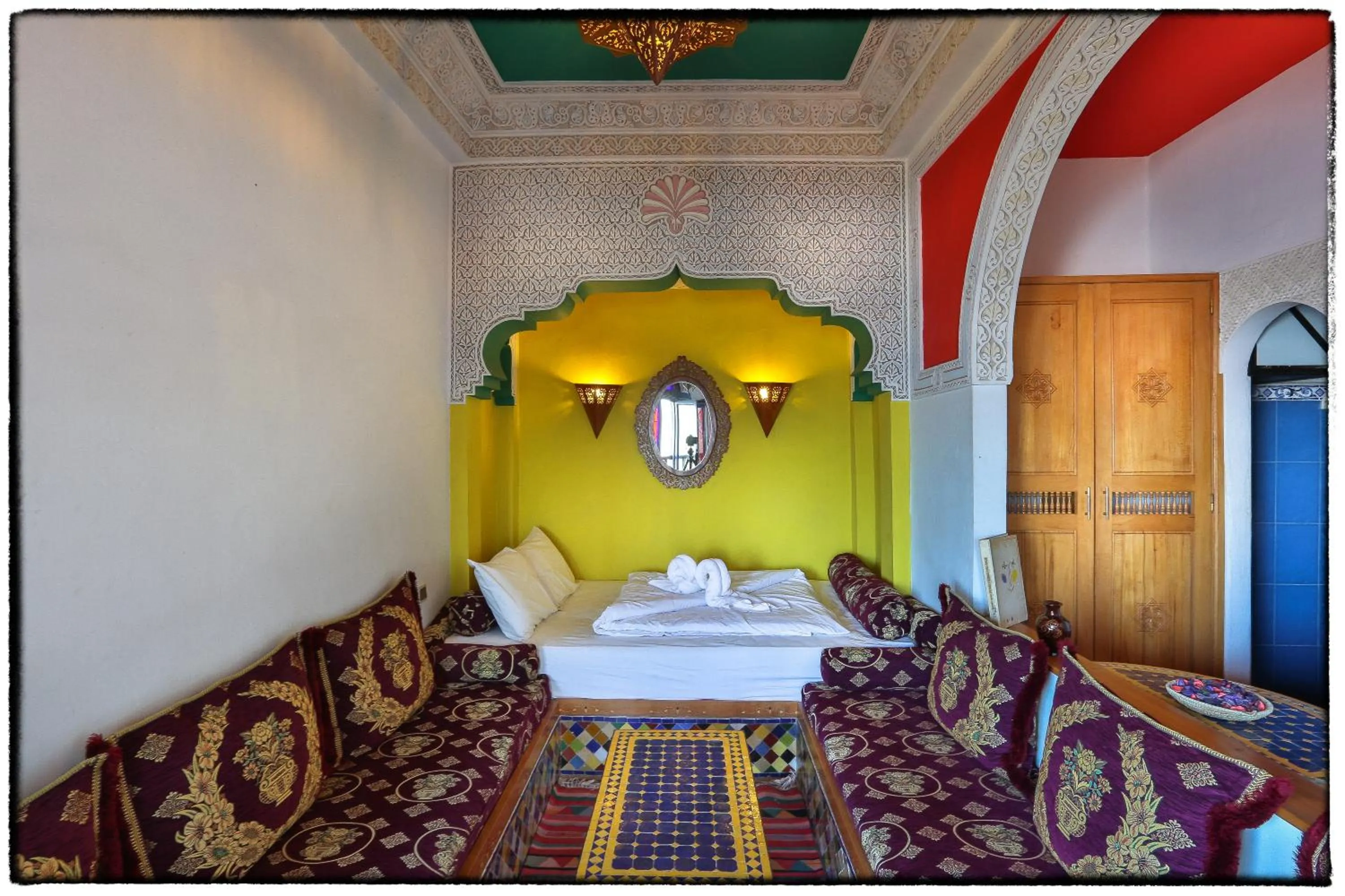 Photo of the whole room, Bed in Dar Ayour appartements