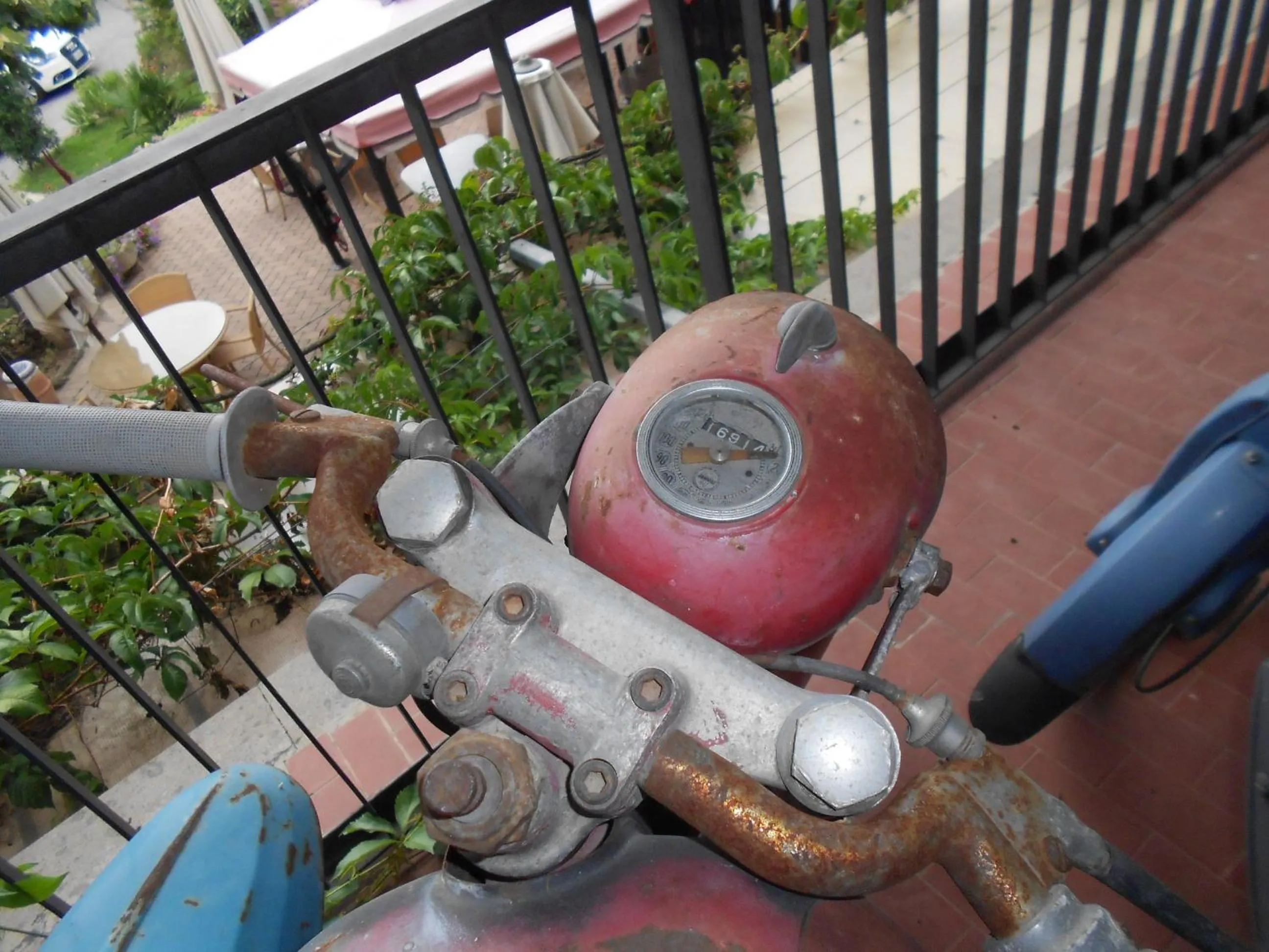 Decorative detail in Hotel Rosati