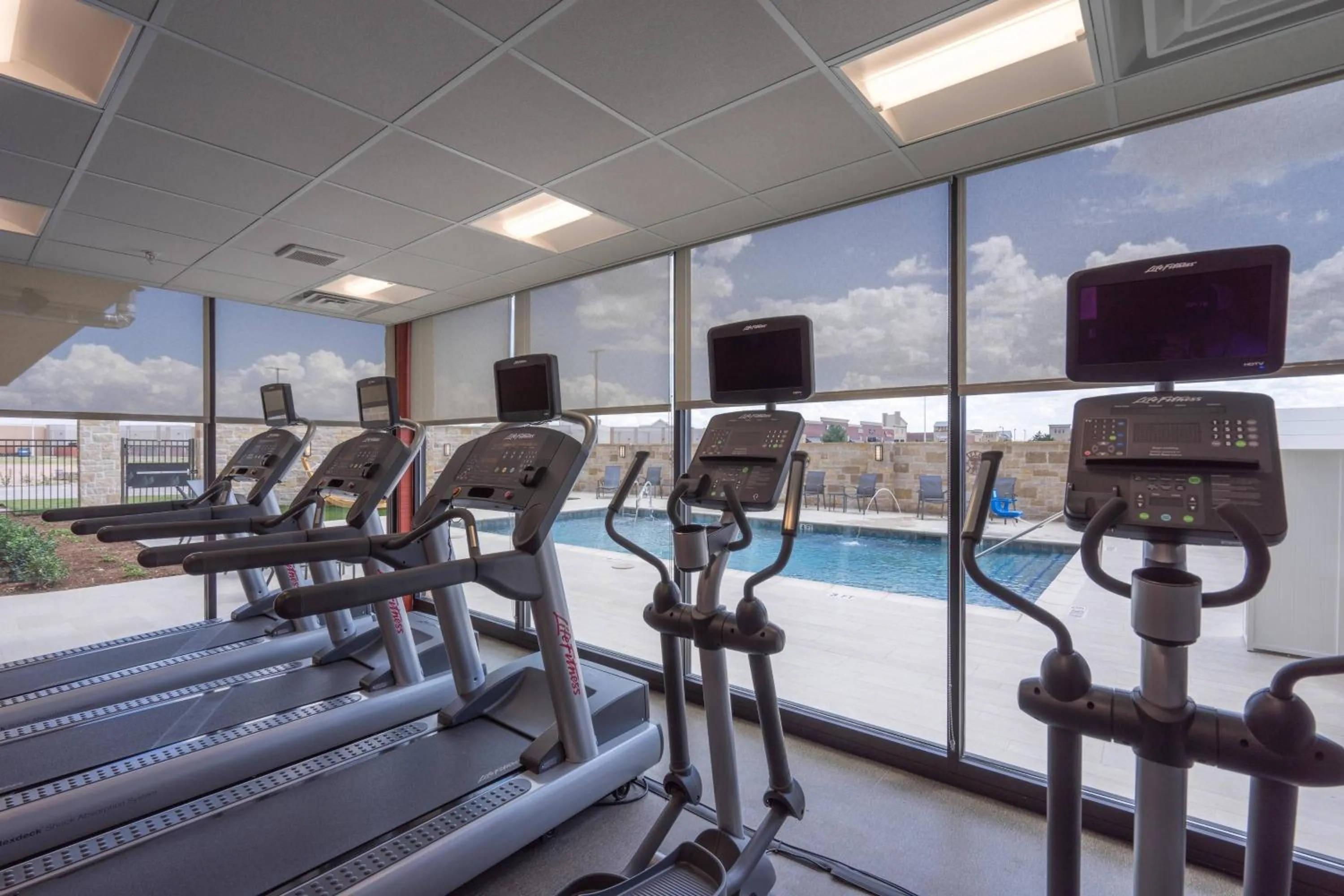 Fitness centre/facilities in Fairfield Inn & Suites by Marriott Lubbock Southwest
